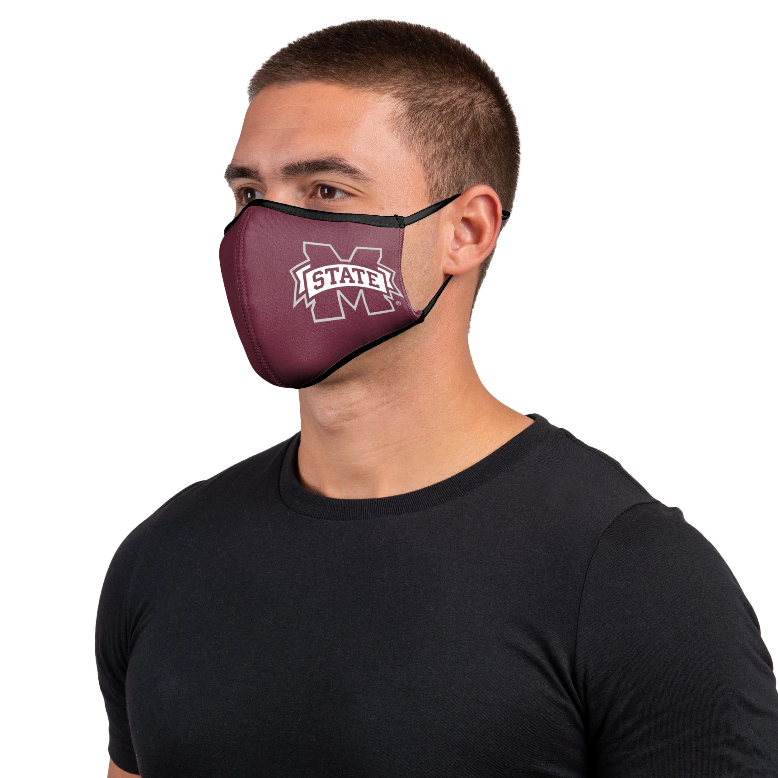 Mississippi State Bulldogs NCAA Sport 3 Pack Face Cover - Image 2