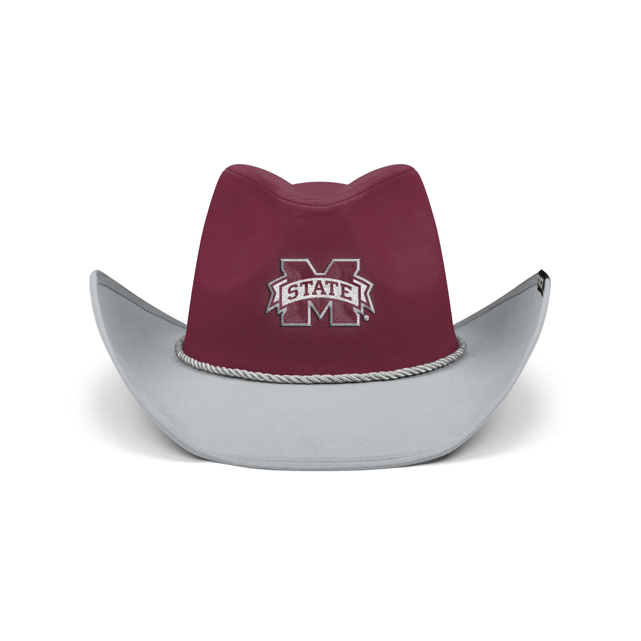 Mississippi State Bulldogs NCAA Two Tone Cowboy Hat - Image 3