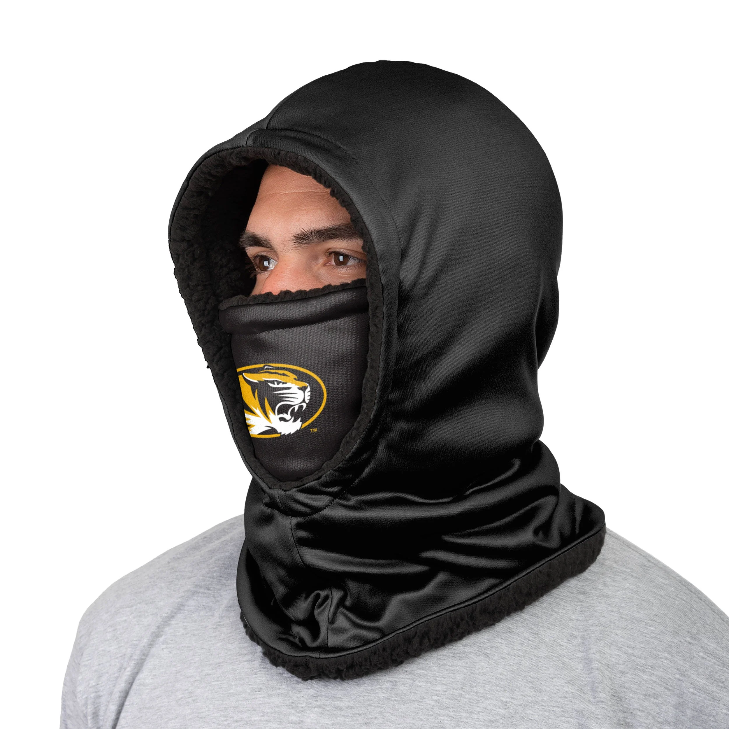 Missouri Tigers NCAA Black Hooded Gaiter - Image 2
