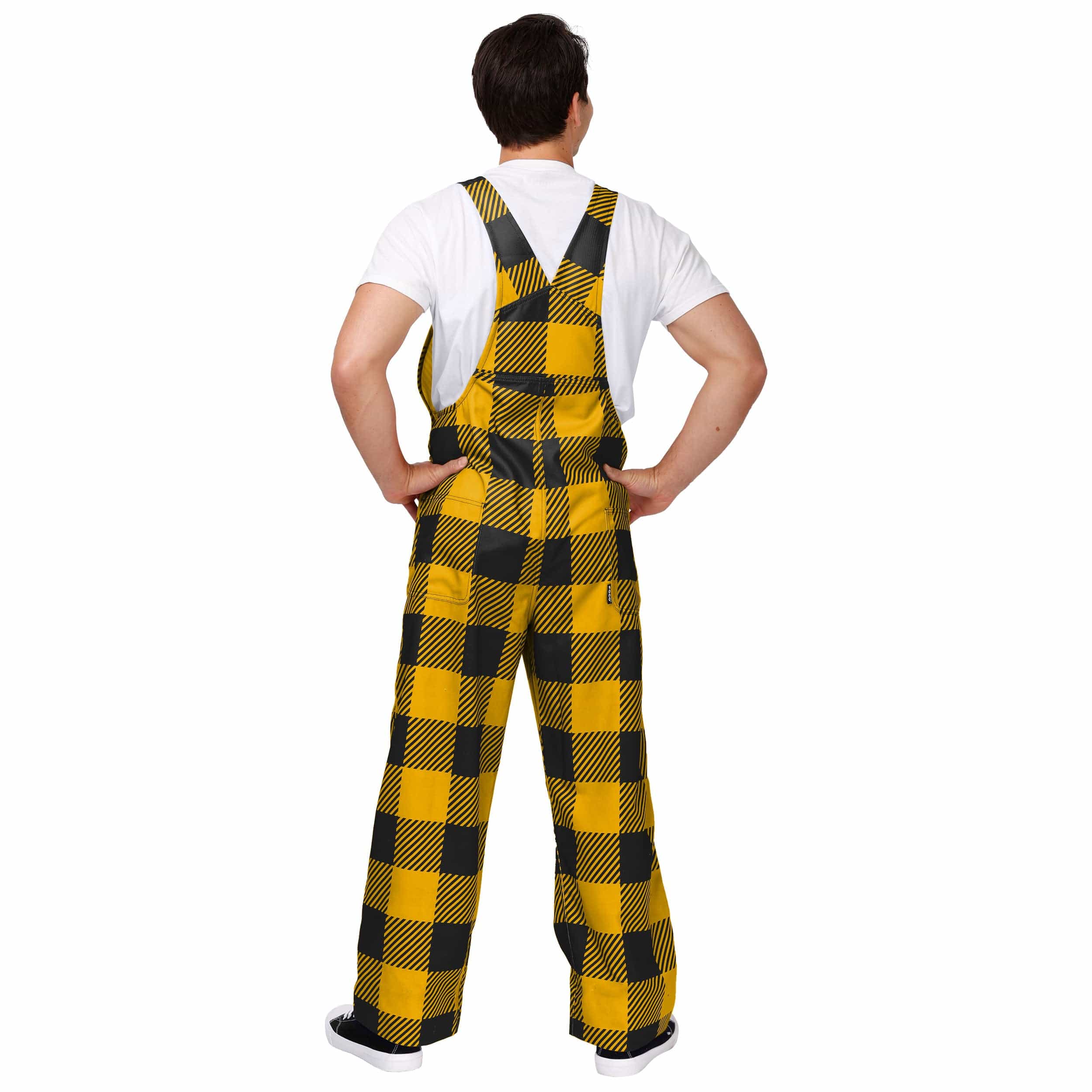 Missouri Tigers NCAA Mens Plaid Bib Overalls - Image 2