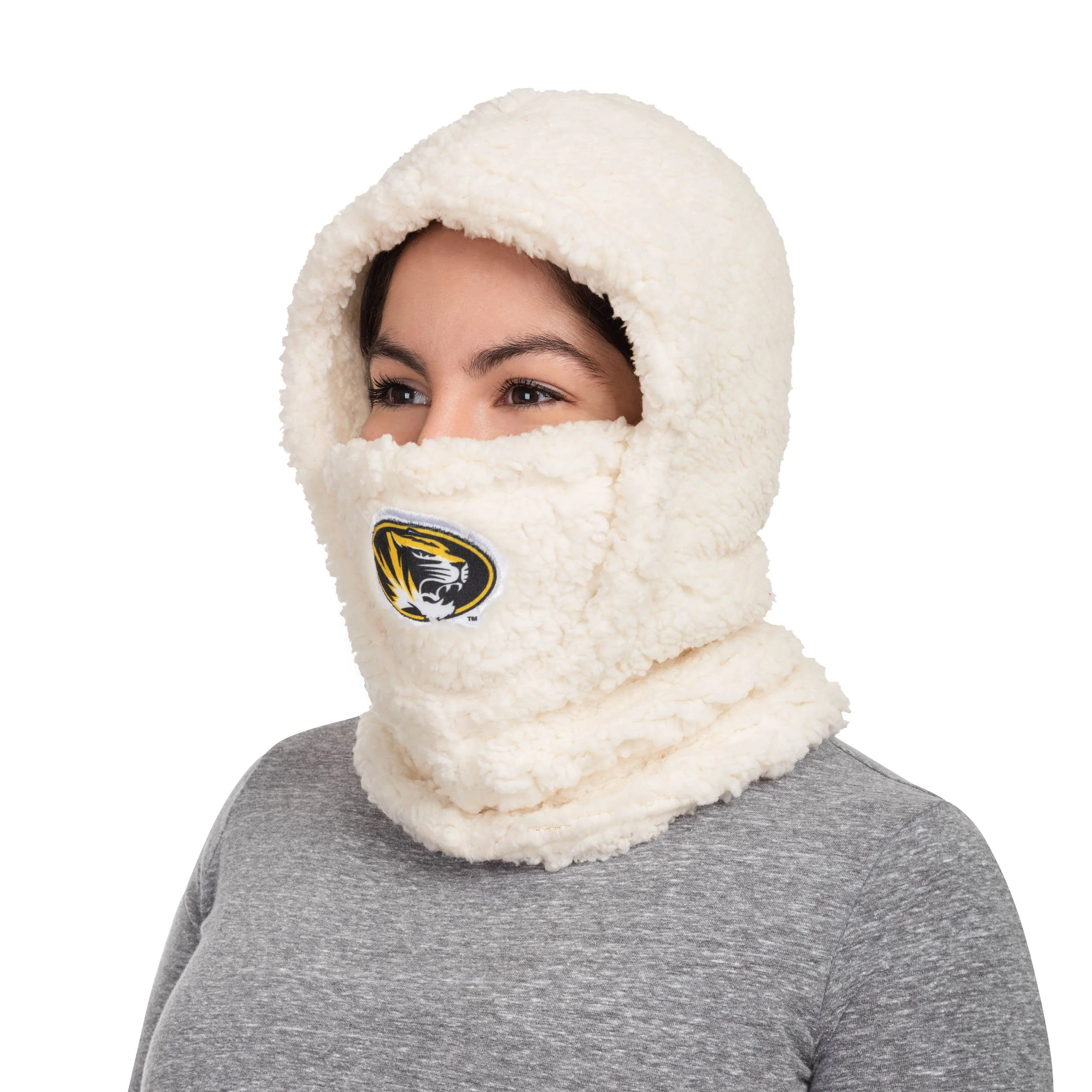 Missouri Tigers NCAA Sherpa Hooded Gaiter - Image 2