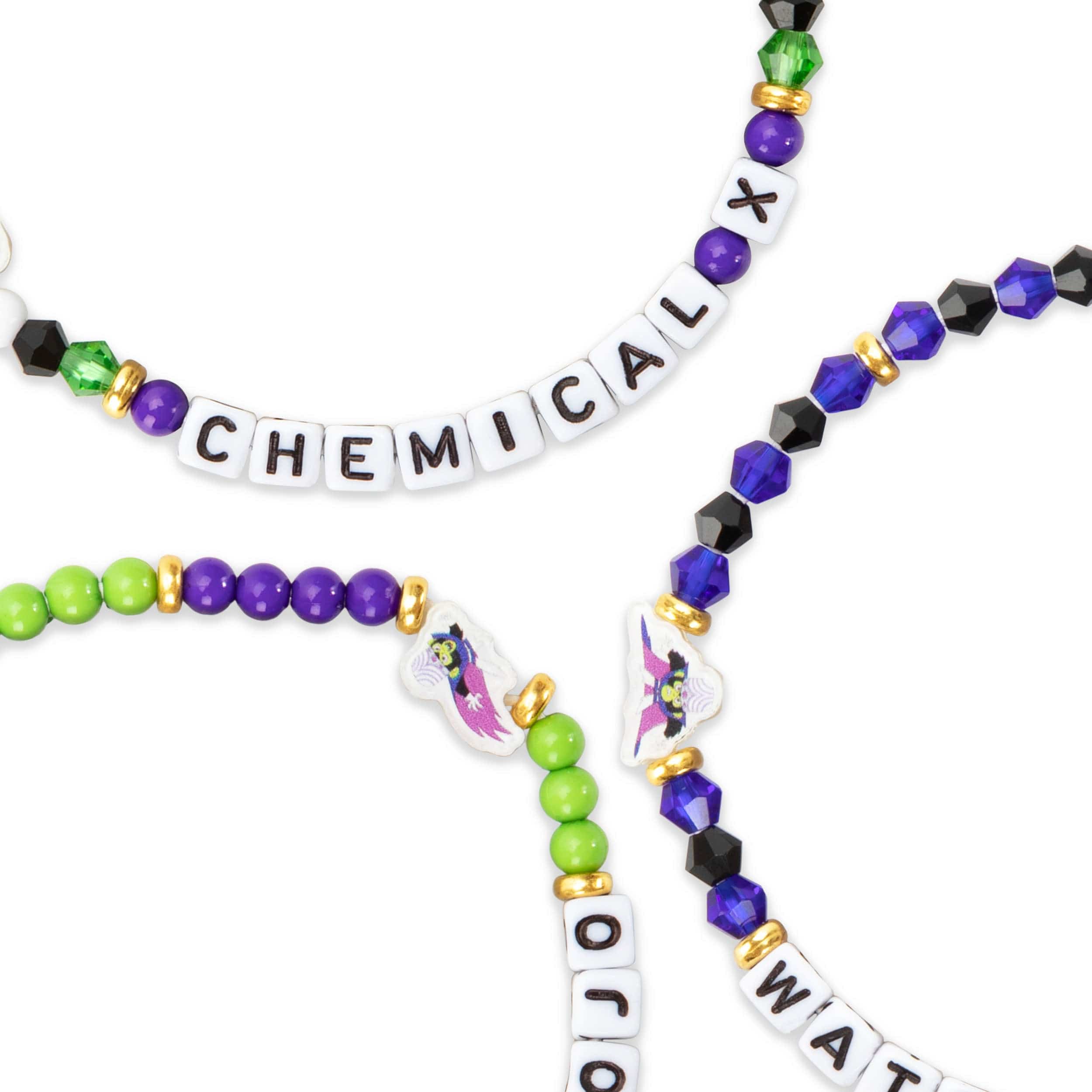Mojo Jojo The Powerpuff Girls 3 Pack Friendship Bracelet - Image 2