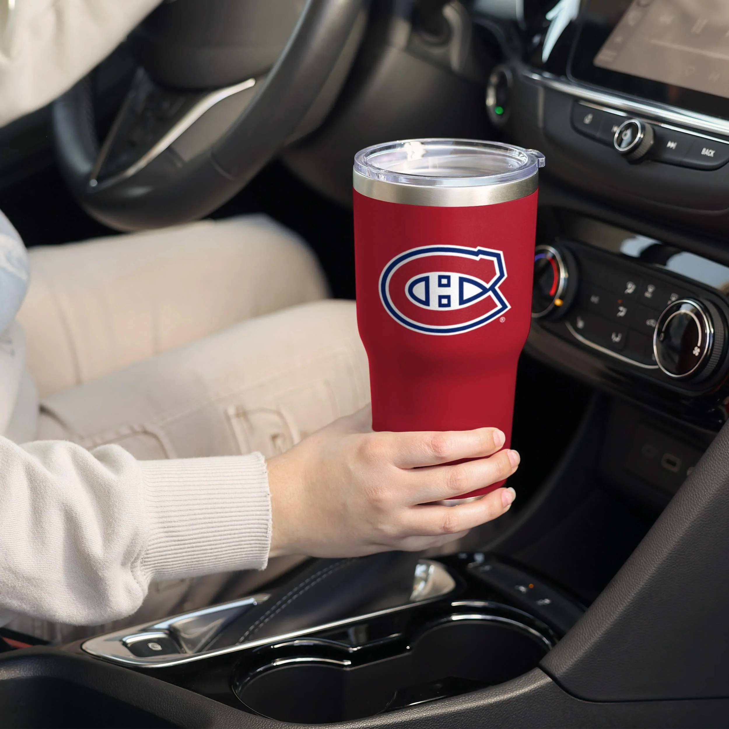 Montreal Canadiens NHL Team Logo 30 oz Tumbler - Image 2