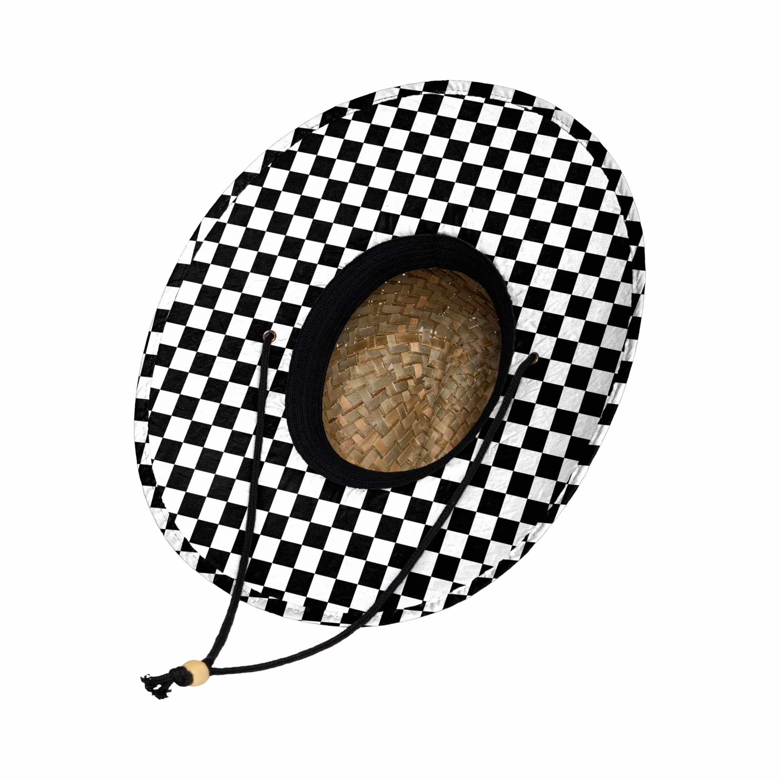 NASCAR Daytona 500 Floral Straw Hat - Image 2