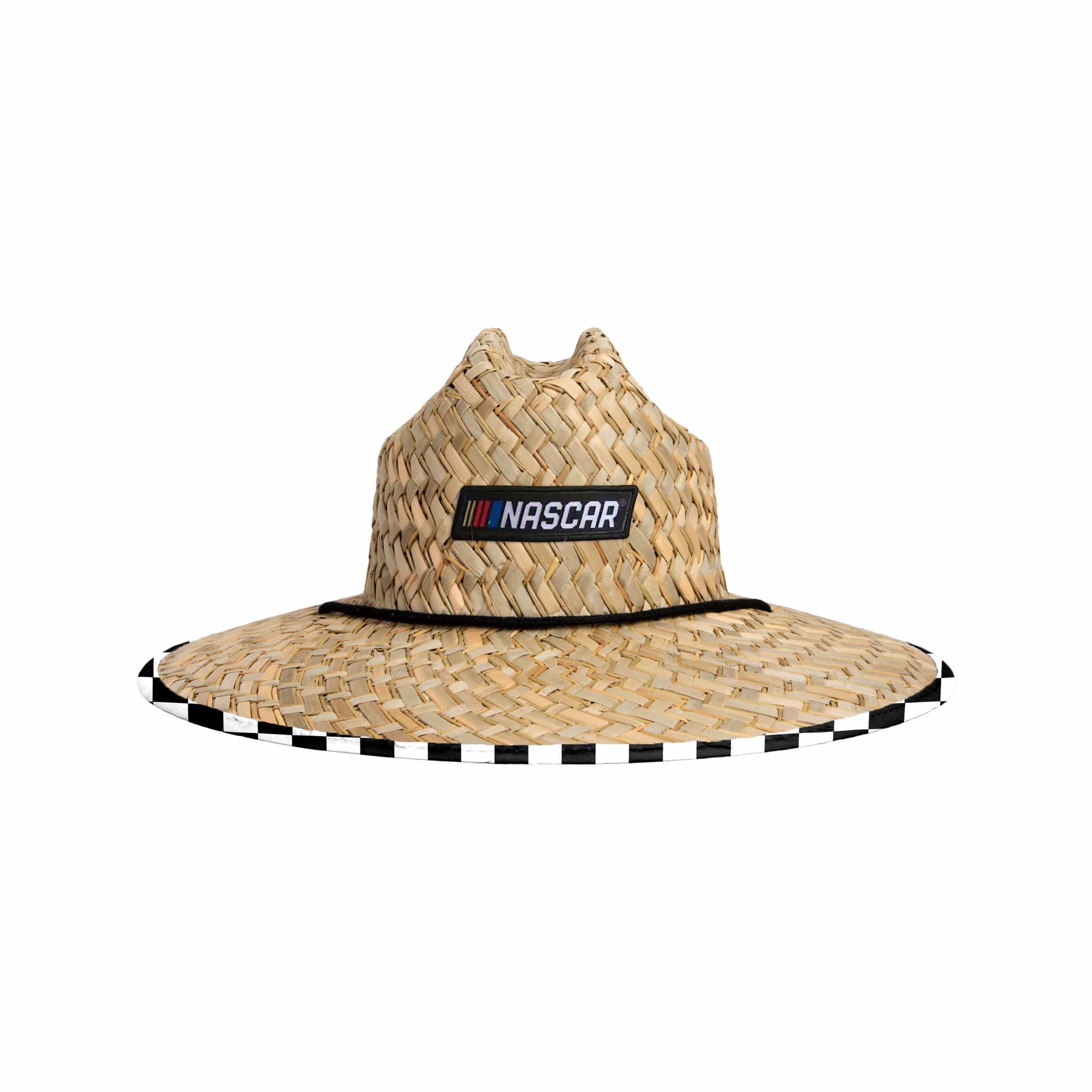 NASCAR Floral Straw Hat