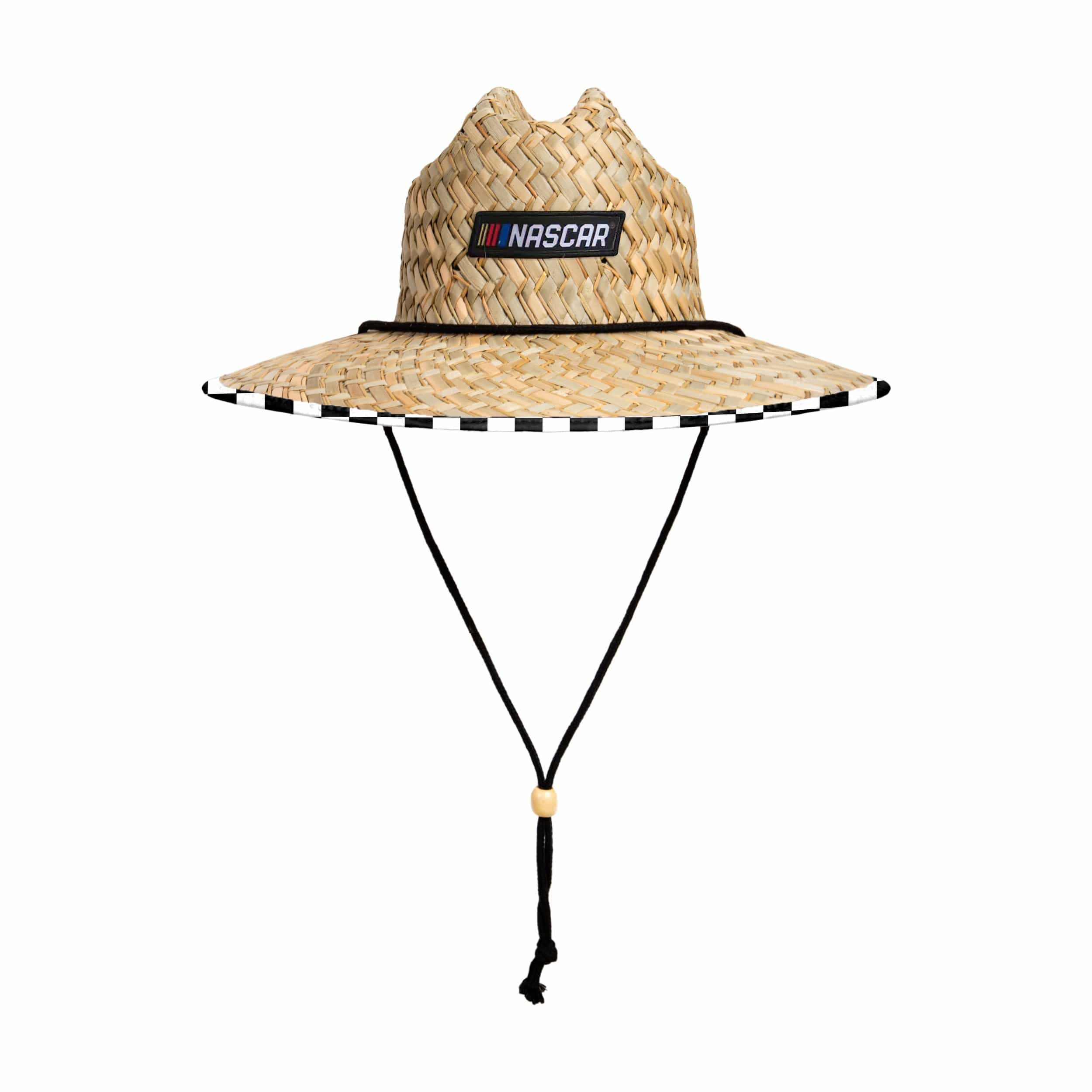 NASCAR Floral Straw Hat - Image 3