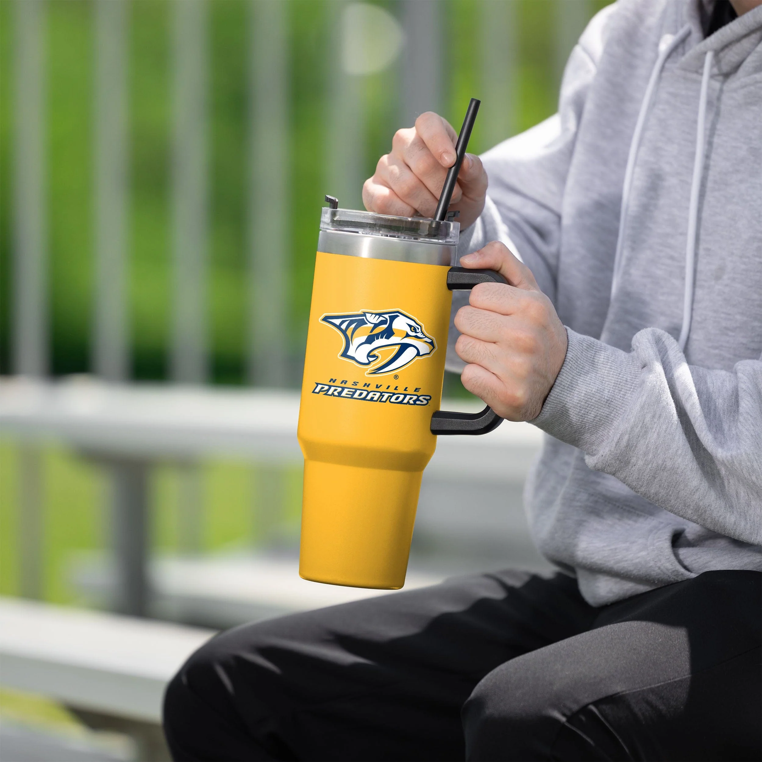 Nashville Predators NHL 40 oz XL Tumbler - Image 4