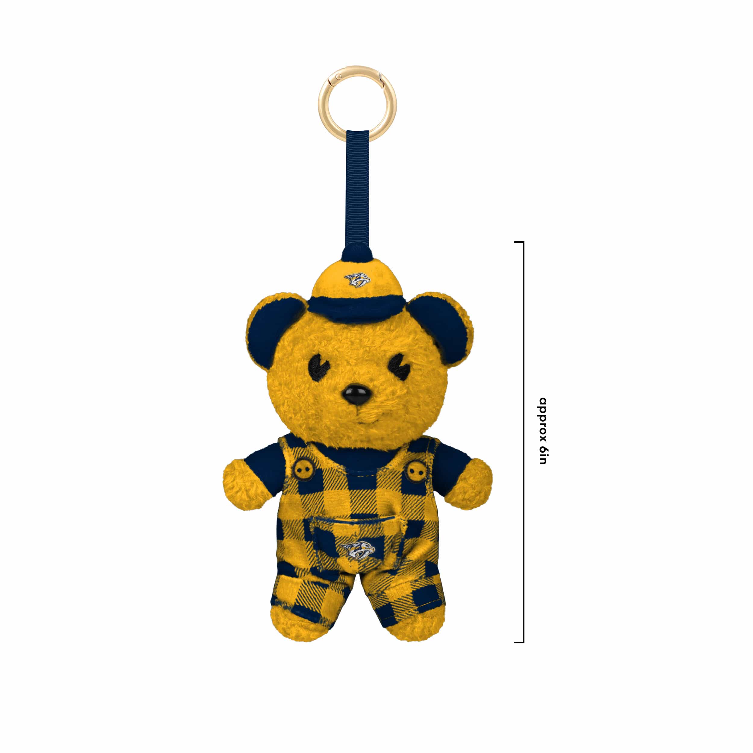 Nashville Predators NHL FOOCOOS Plush Bag Charm Keychain Blind Box Series 1 (PREORDER - SHIPS MID JULY) - Image 3