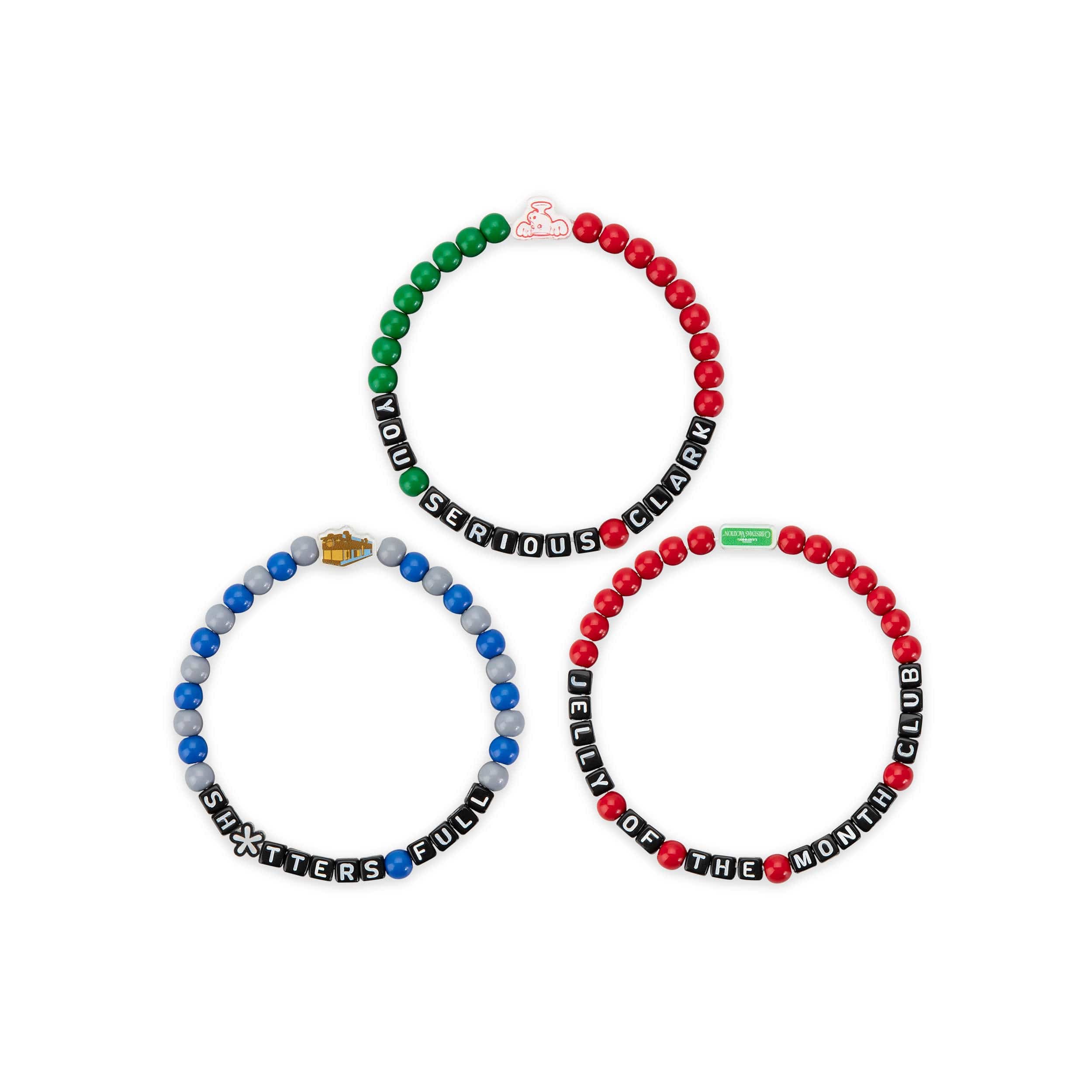 National Lampoons Christmas Vacation 3 Pack Beaded Friendship Bracelet - Image 3