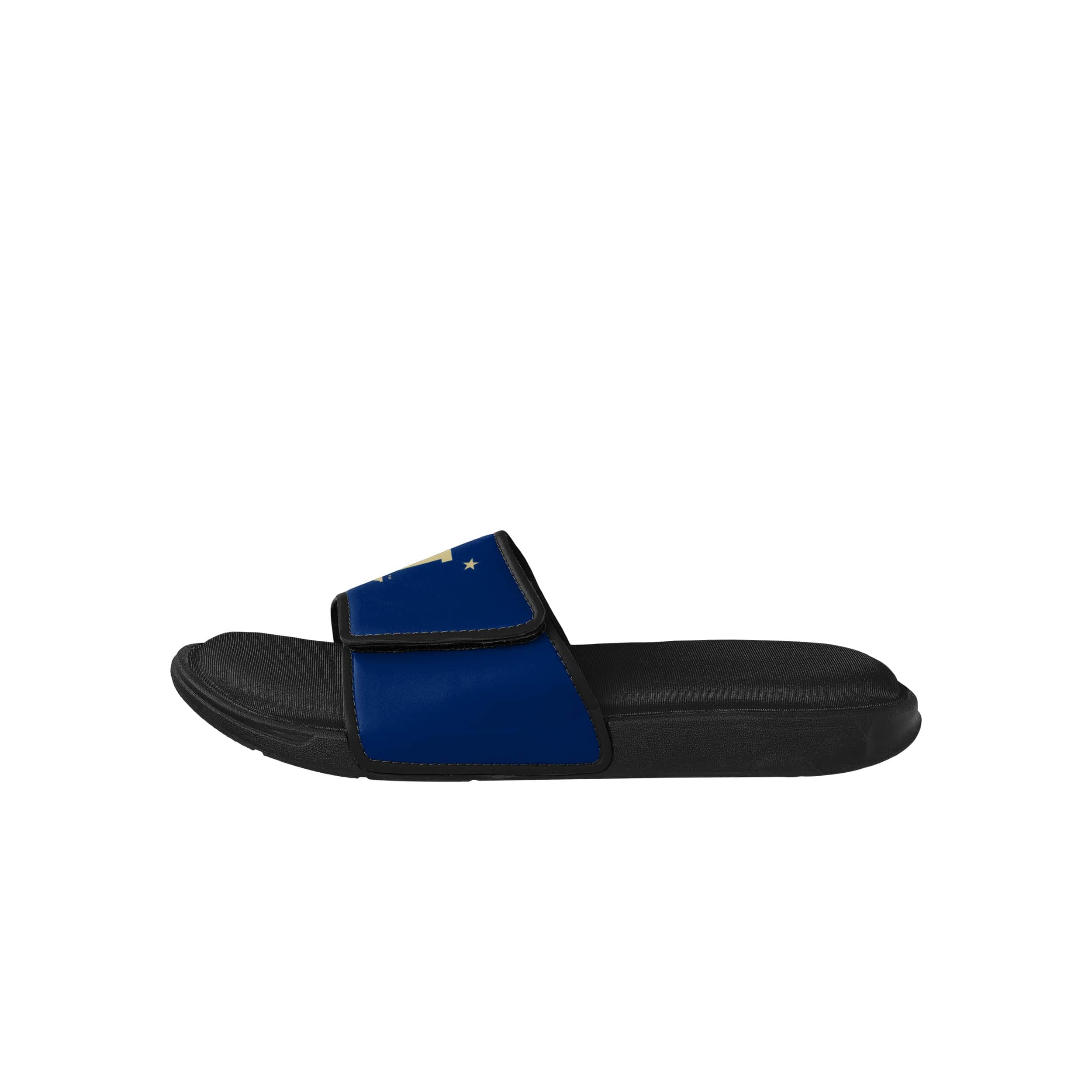 Navy Midshipmen NCAA Mens Foam Sport Slide Sandals - Image 2