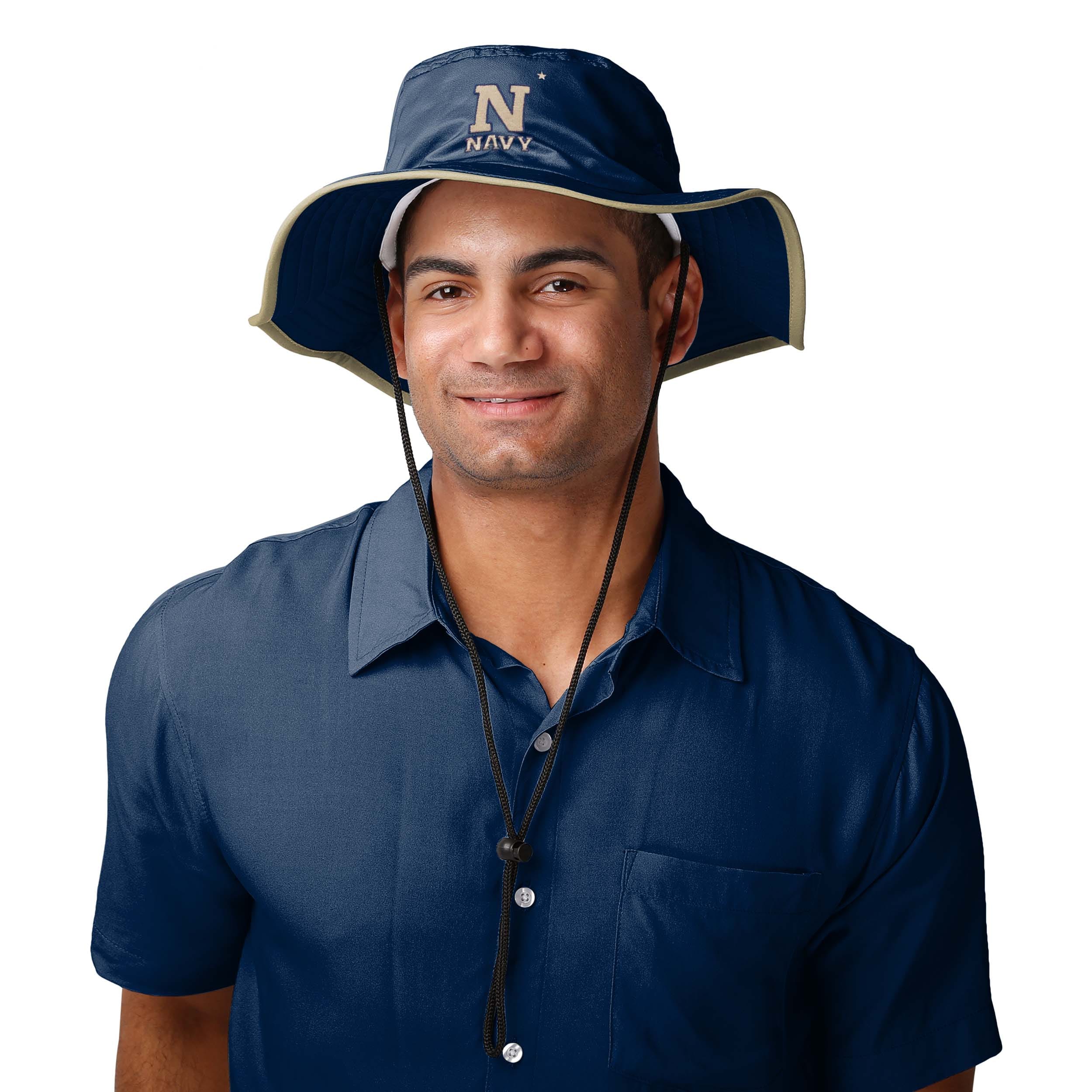 Navy Midshipmen NCAA Solid Boonie Hat - Image 2