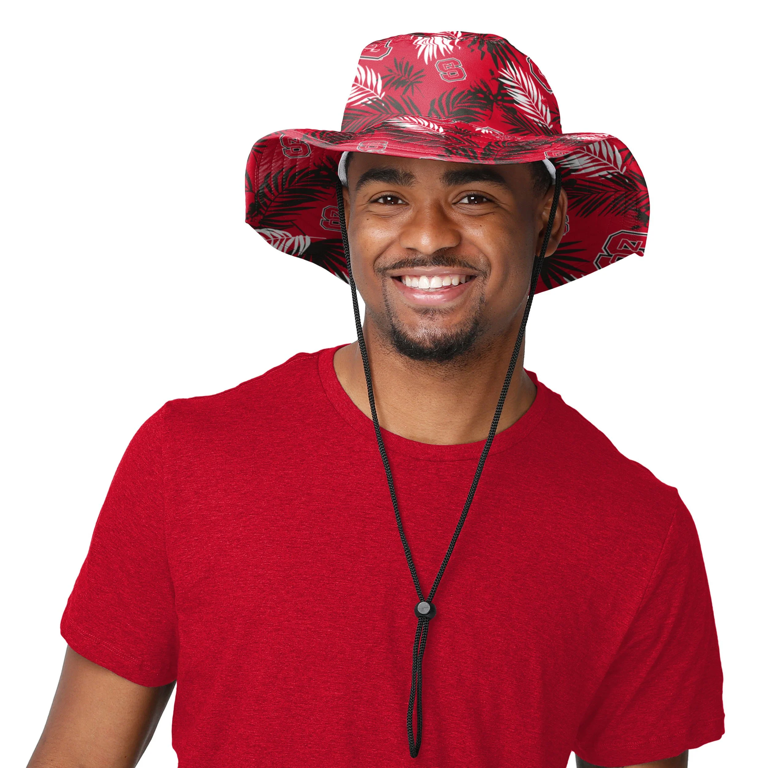 NC State Wolfpack NCAA Floral Boonie Hat - Image 2