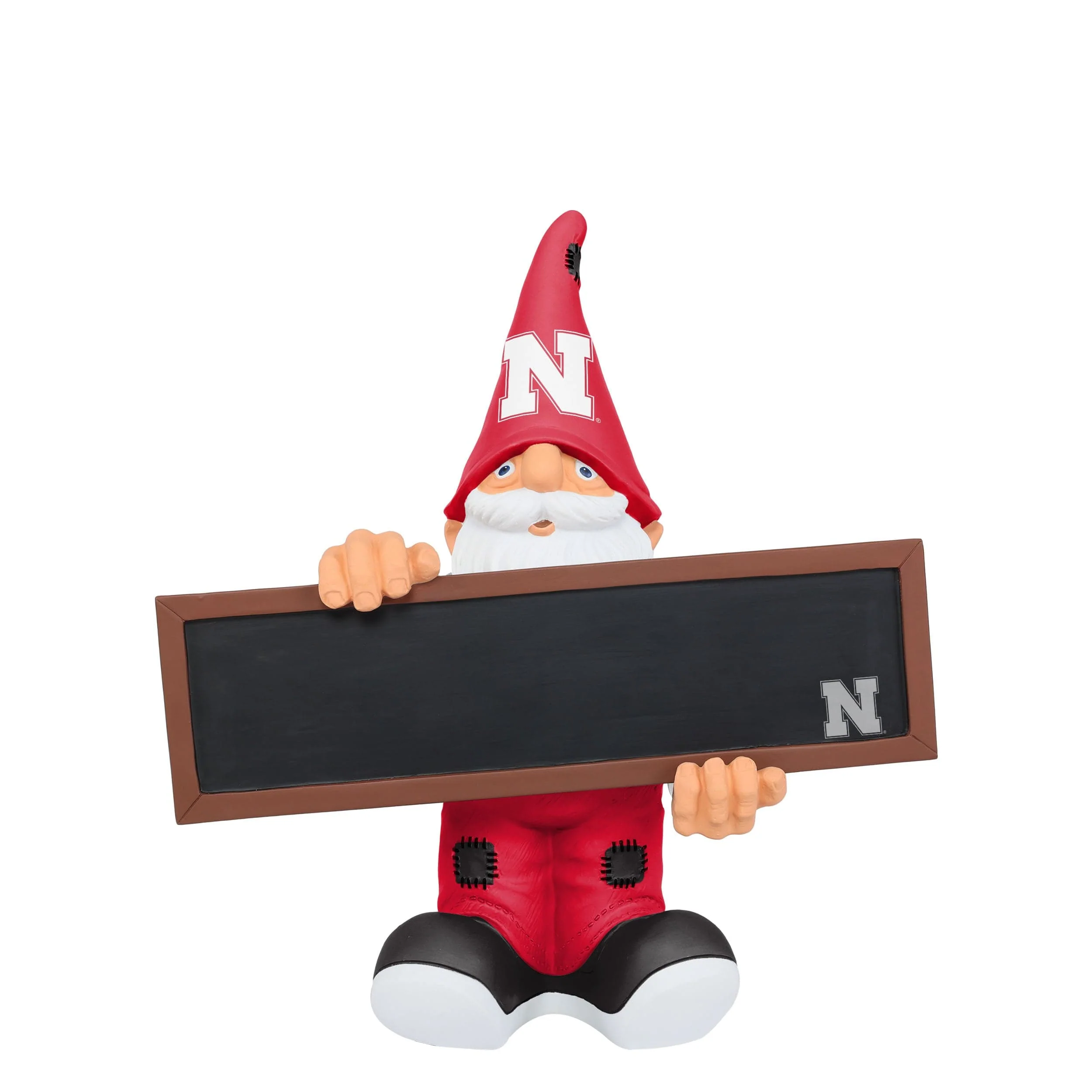 Nebraska Cornhuskers NCAA Chalkboard Sign Gnome