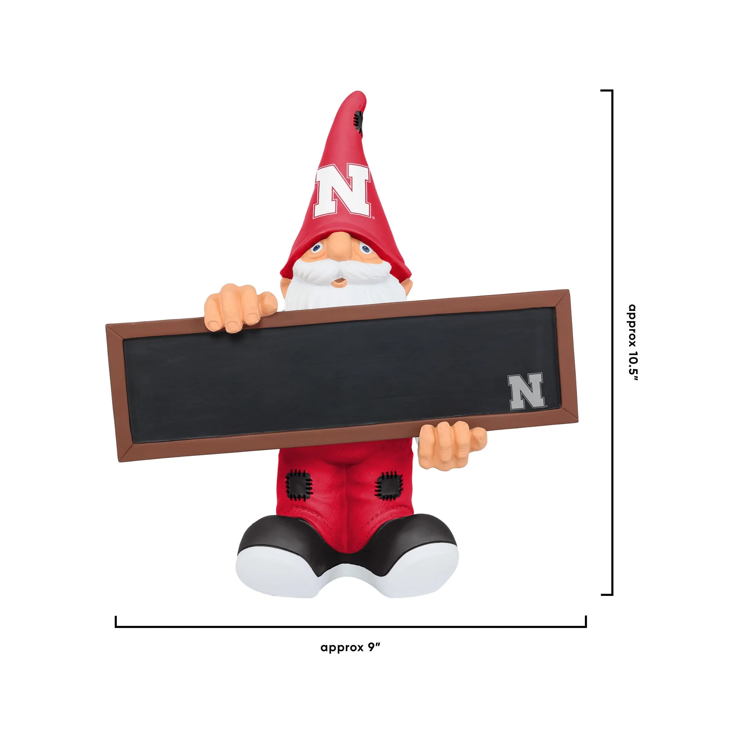 Nebraska Cornhuskers NCAA Chalkboard Sign Gnome - Image 4