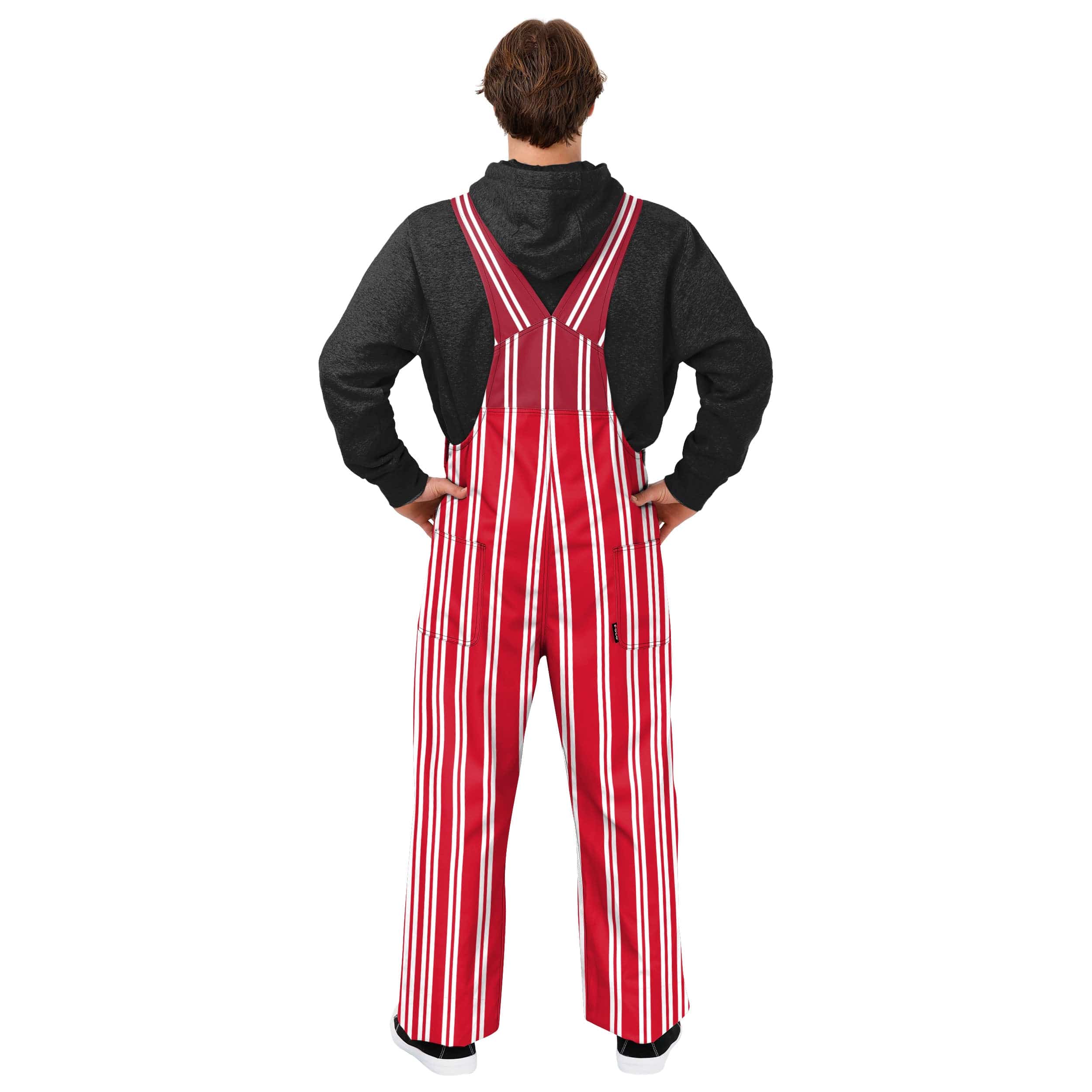 Nebraska Cornhuskers NCAA Mens Sideline Spirit Bib Overalls - Image 2