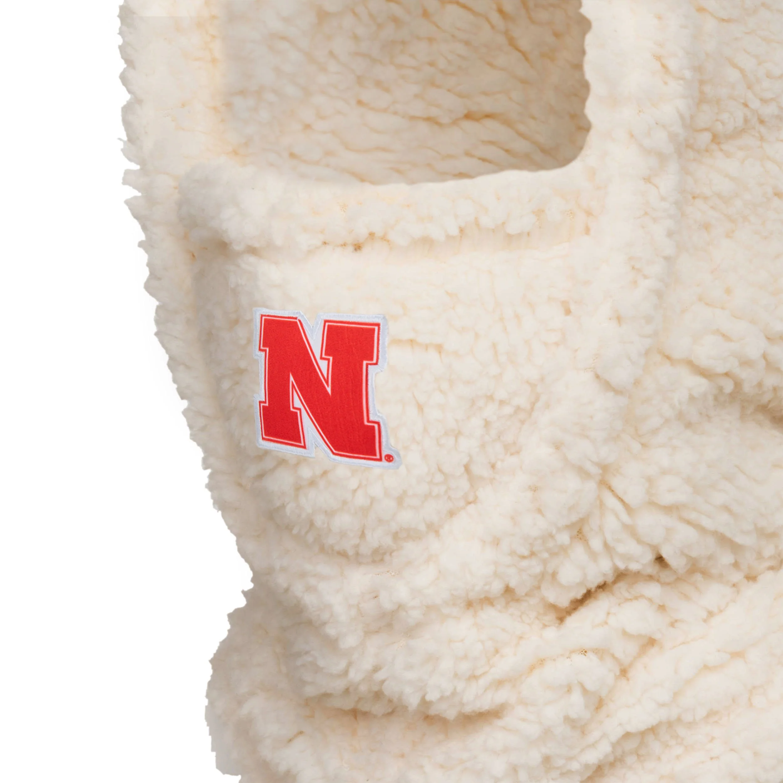 Nebraska Cornhuskers NCAA Sherpa Hooded Gaiter - Image 3