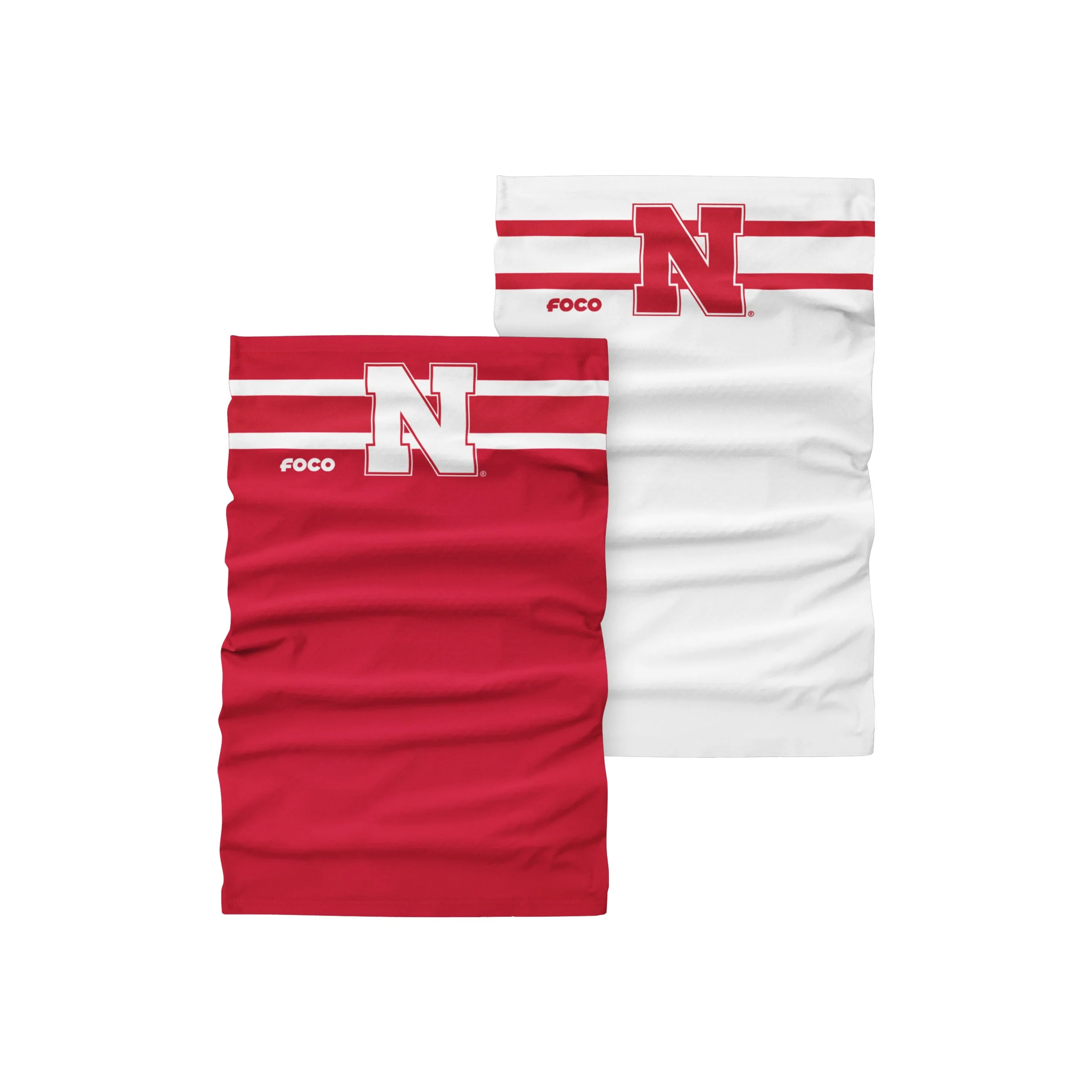 Nebraska Cornhuskers NCAA Stitched 2 Pack Gaiter Scarf - Image 2