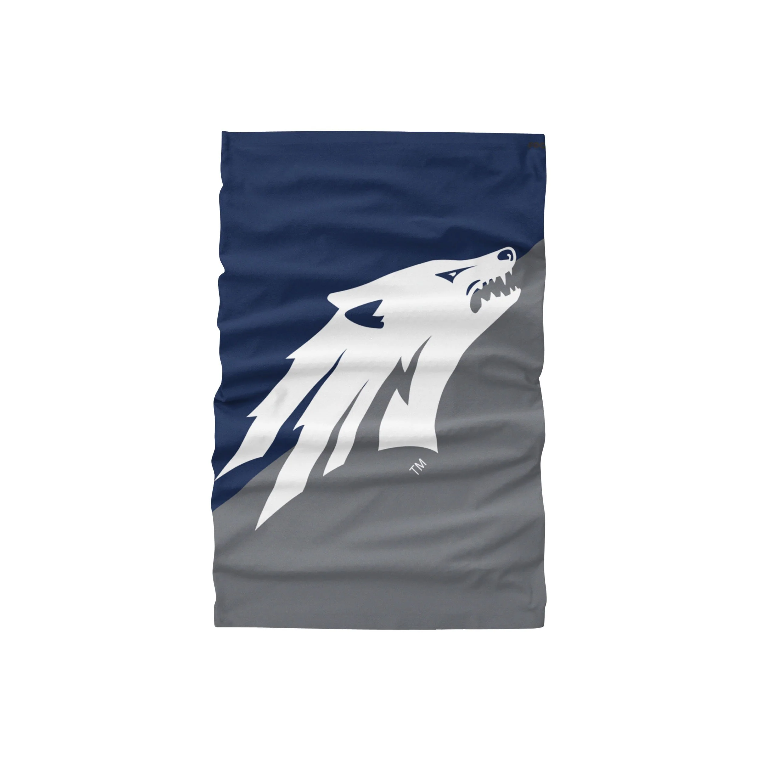 Nevada Wolf Pack NCAA Big Logo Gaiter Scarf - Image 2