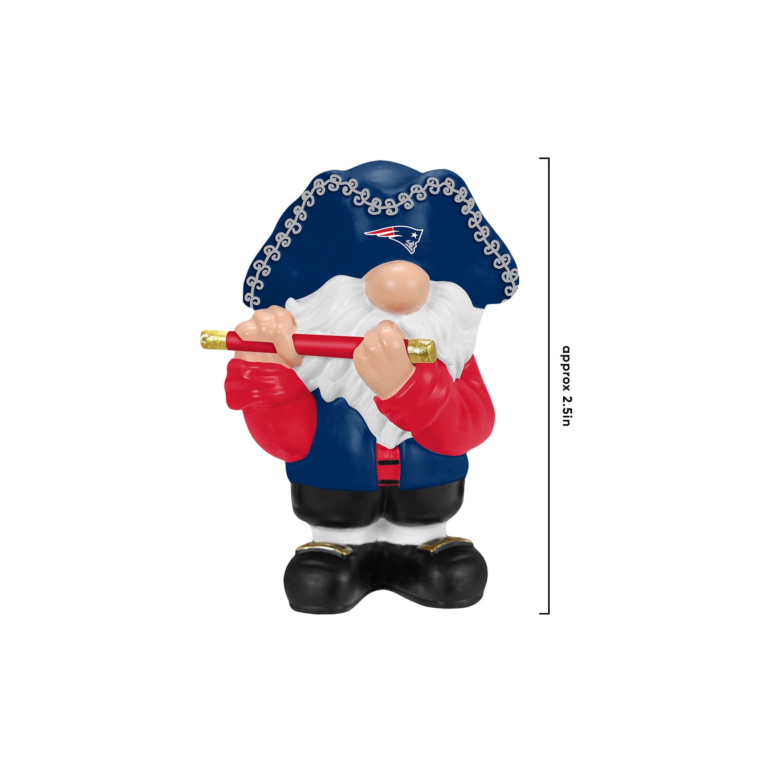New England Patriots NFL 3 Pack Americana Mini Gnome Set - Image 5
