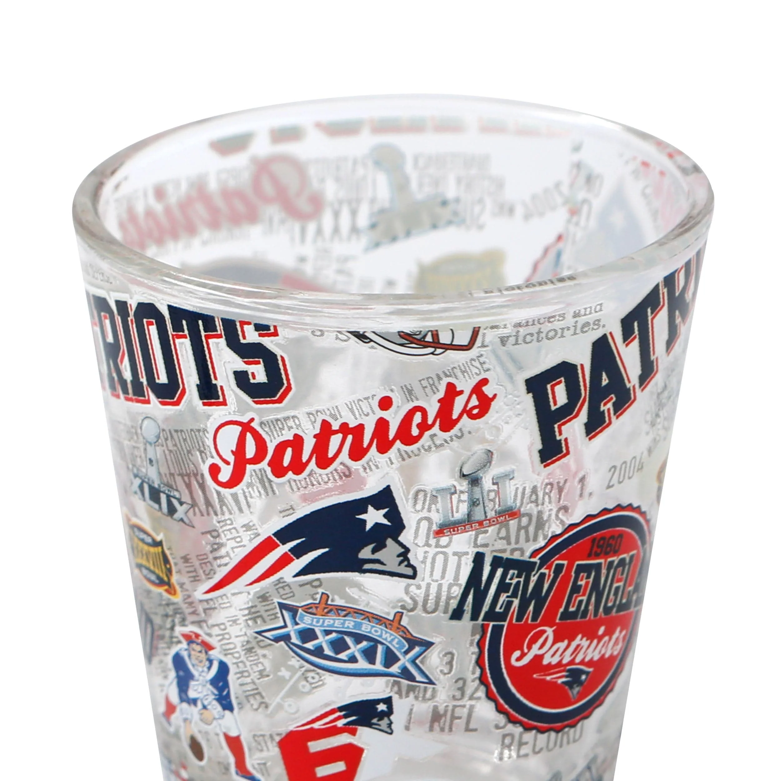 New England Patriots NFL 3 Pack Shot Glass - Image 4