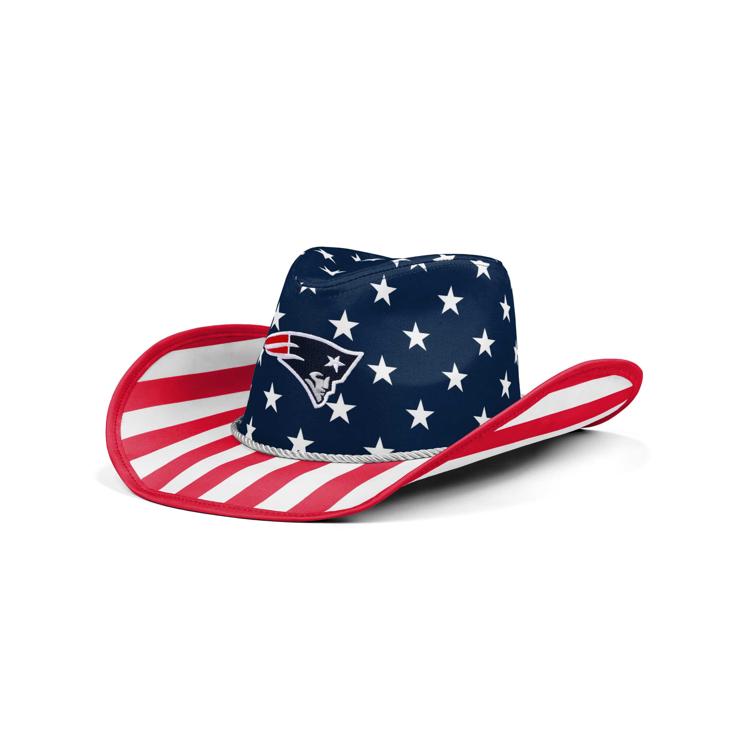 New England Patriots NFL Americana Cowboy Hat (PREORDER - SHIPS MID JUNE)