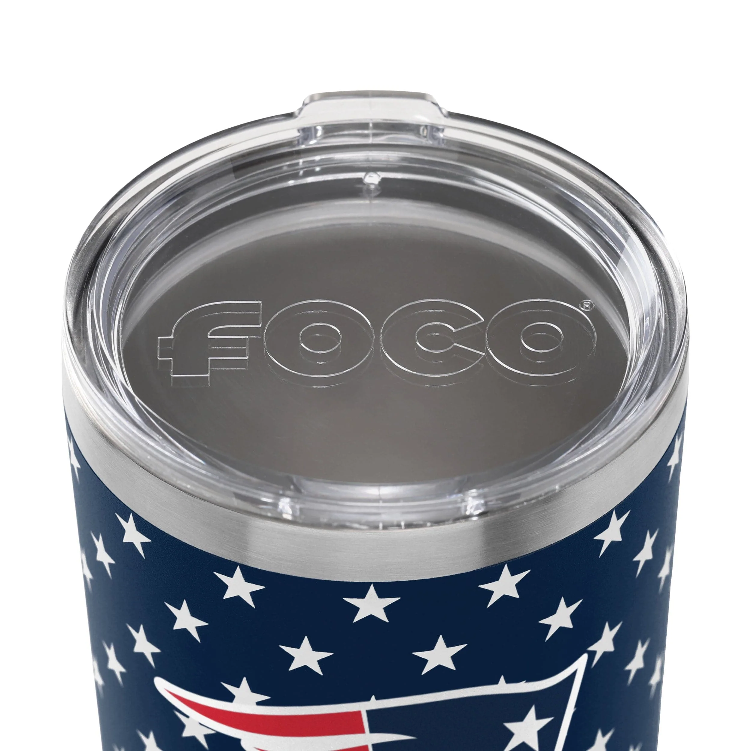 New England Patriots NFL Americana Team Logo 30 oz Tumbler - Image 5