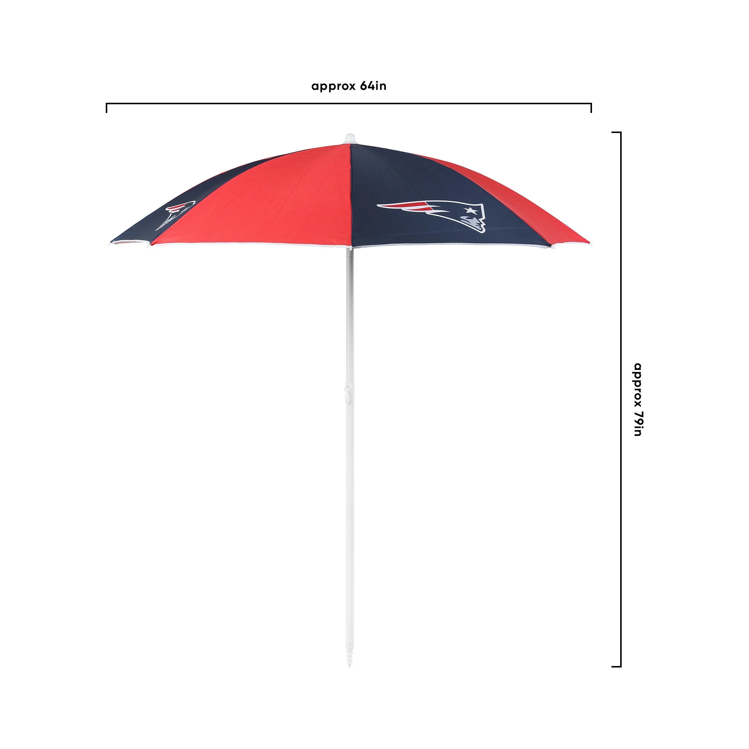 New England Patriots NFL Beach Umbrella - Image 5