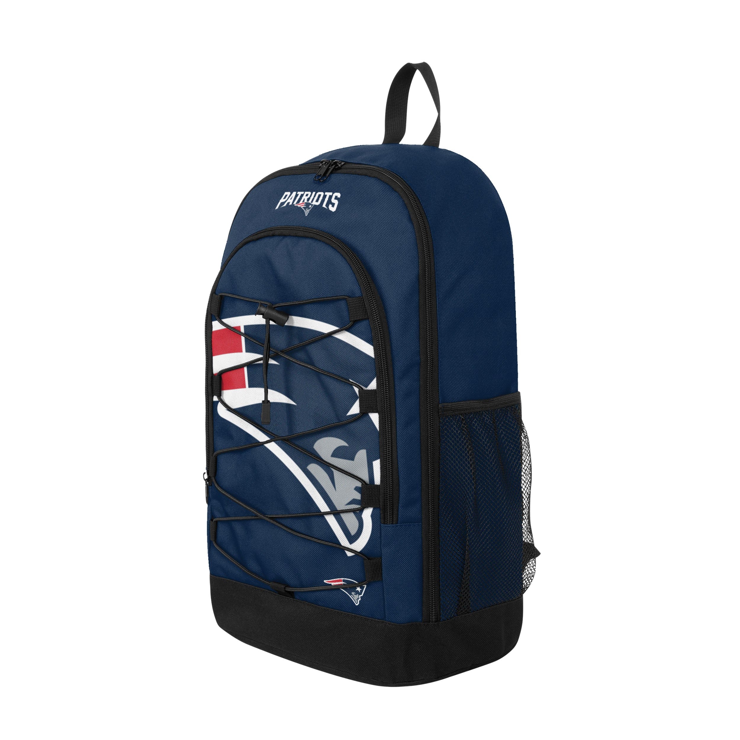 New England Patriots NFL Big Logo Bungee Backpack - Image 2