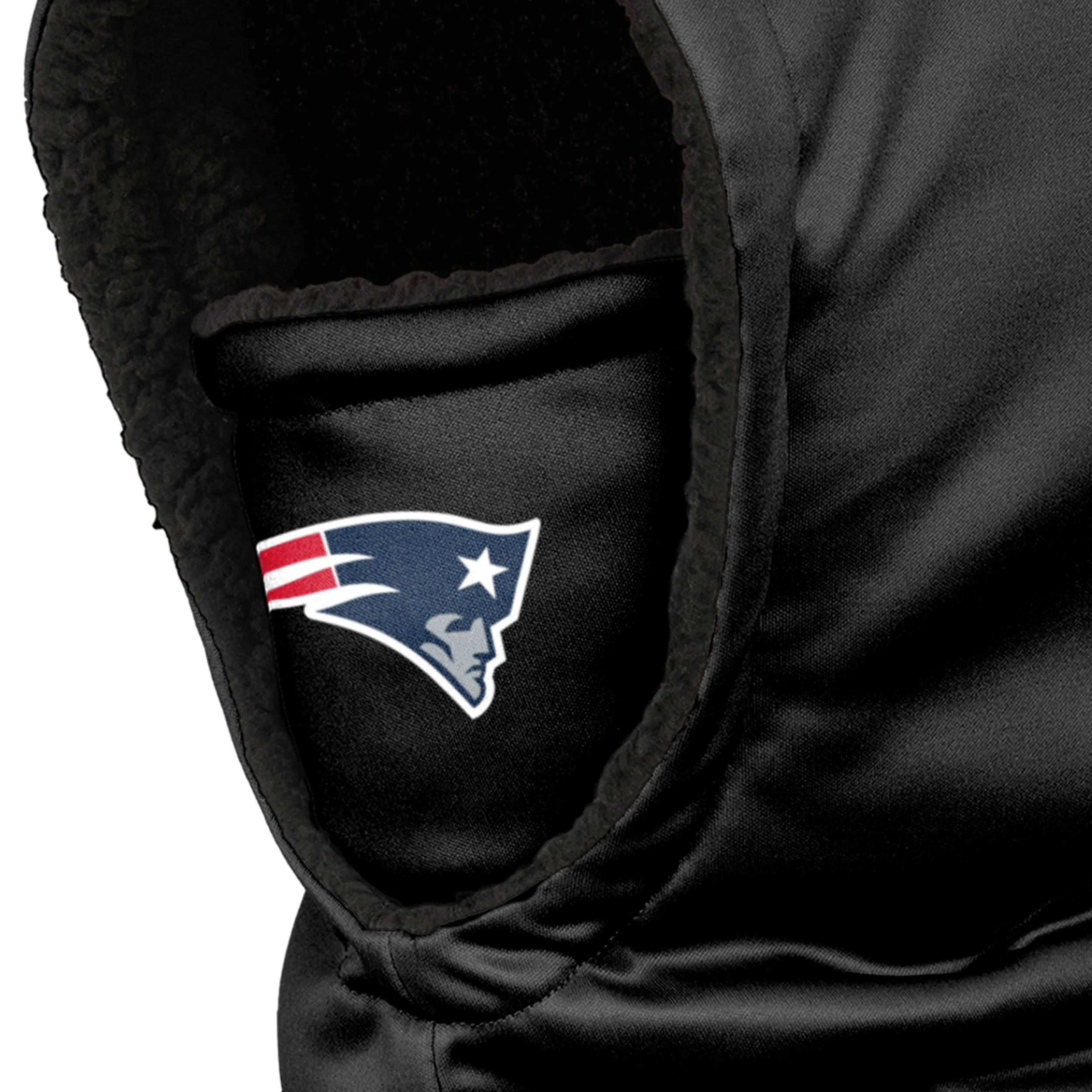 New England Patriots NFL Black Hooded Gaiter - Image 3