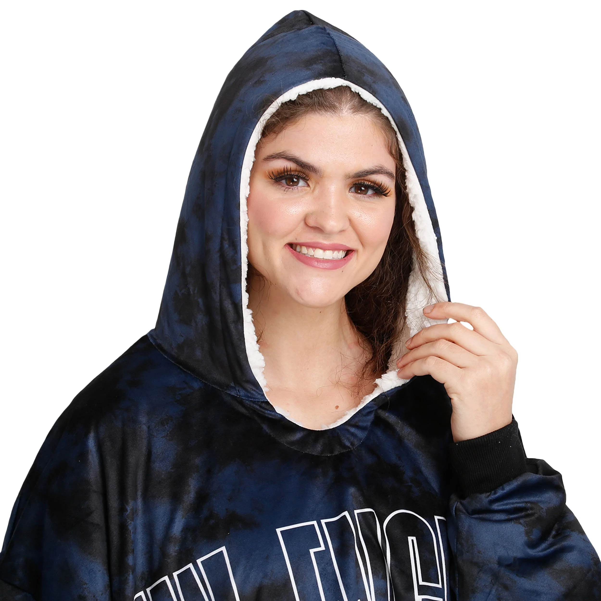 New England Patriots NFL Bold Logo Camo Hoodeez - Image 6