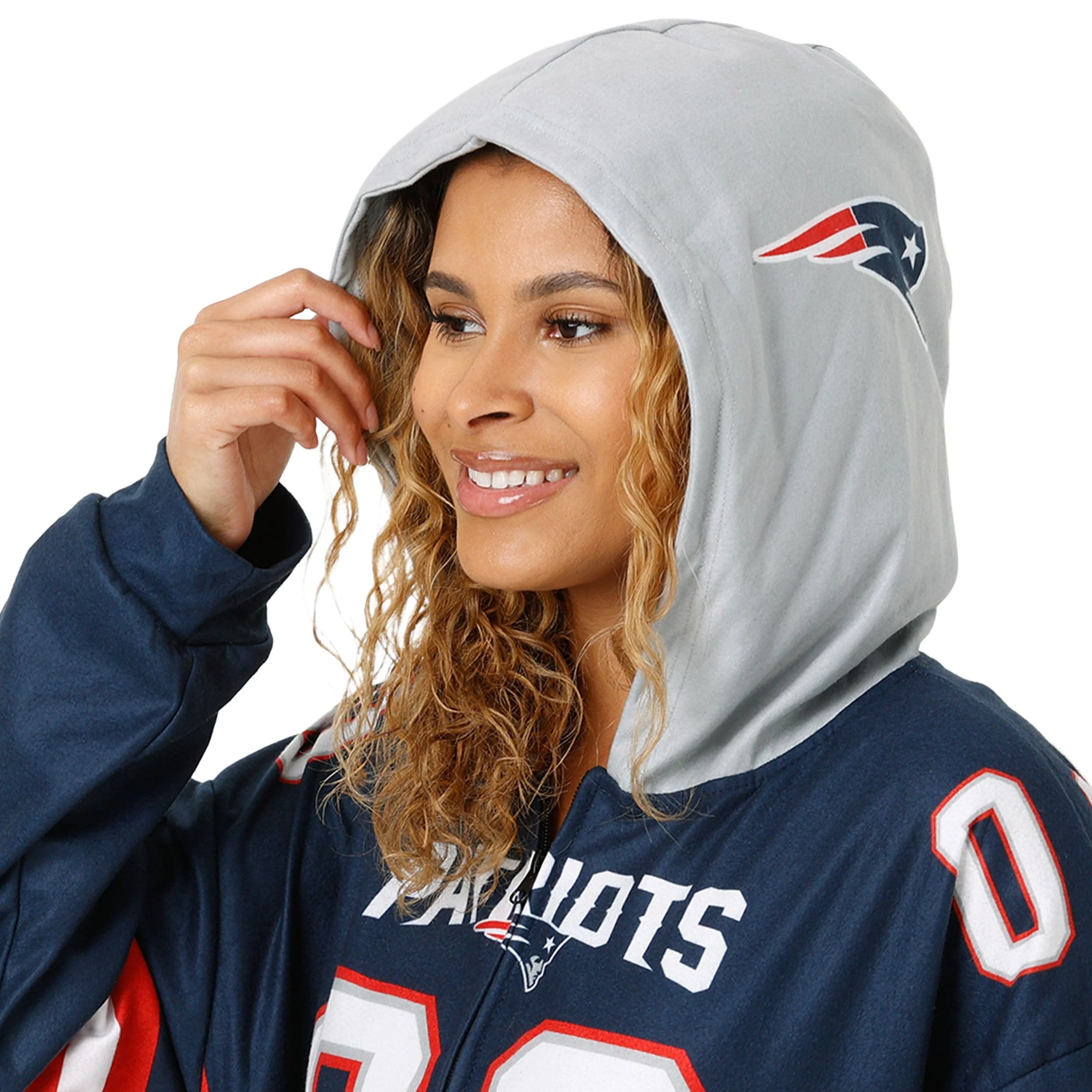 New England Patriots NFL Gameday Ready One Piece Pajamas - Image 4