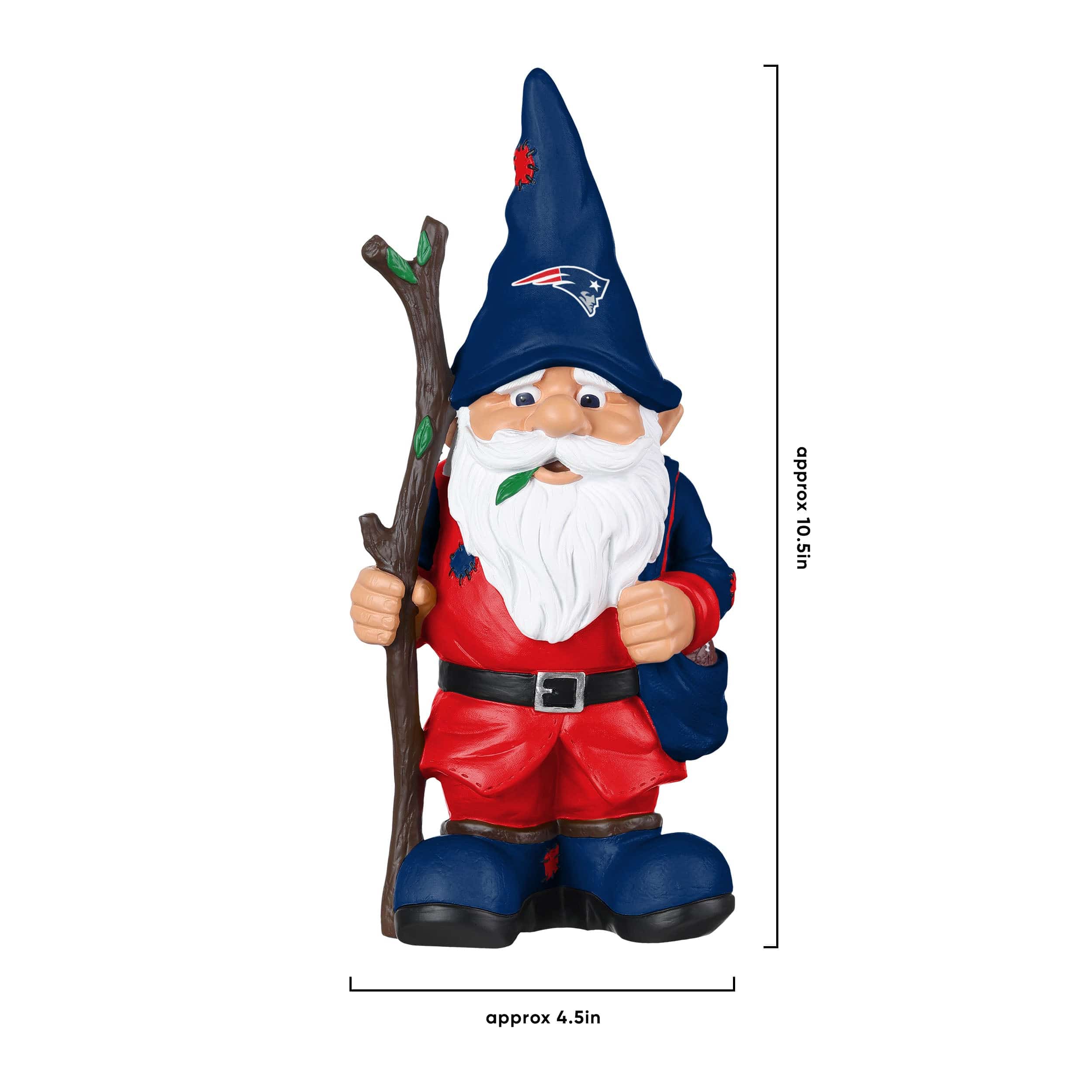 New England Patriots NFL Holding Stick Gnome - Image 4