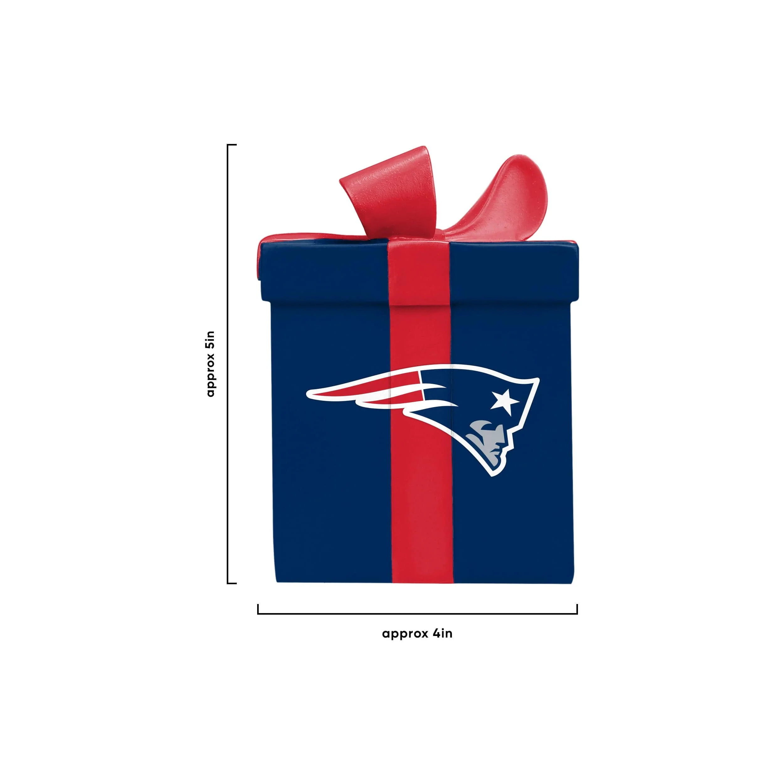 New England Patriots NFL Holiday 5 Pack Coaster Set - Image 4