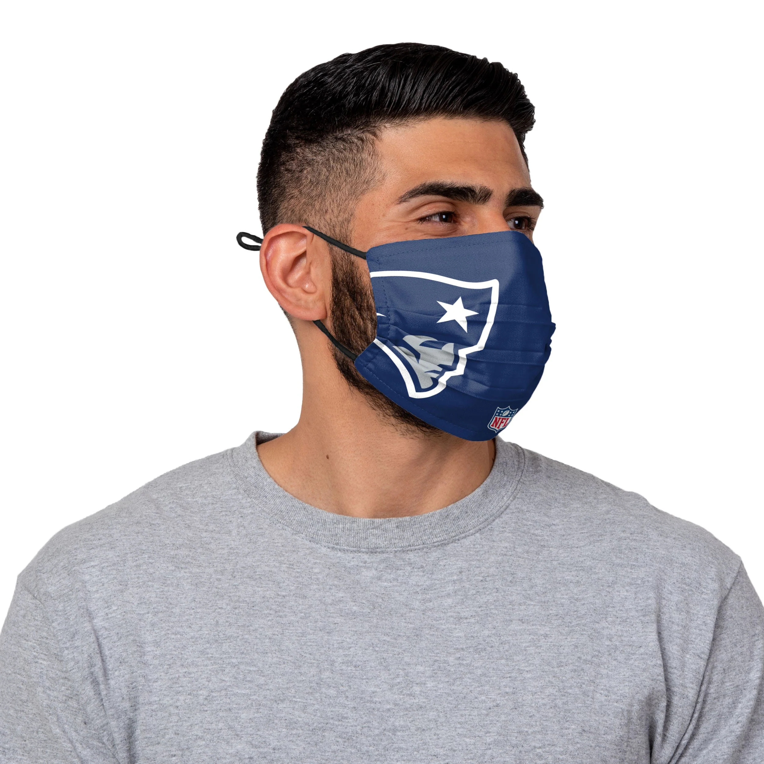 New England Patriots NFL Jake Bailey On-Field Sideline Logo Face Cover - Image 2