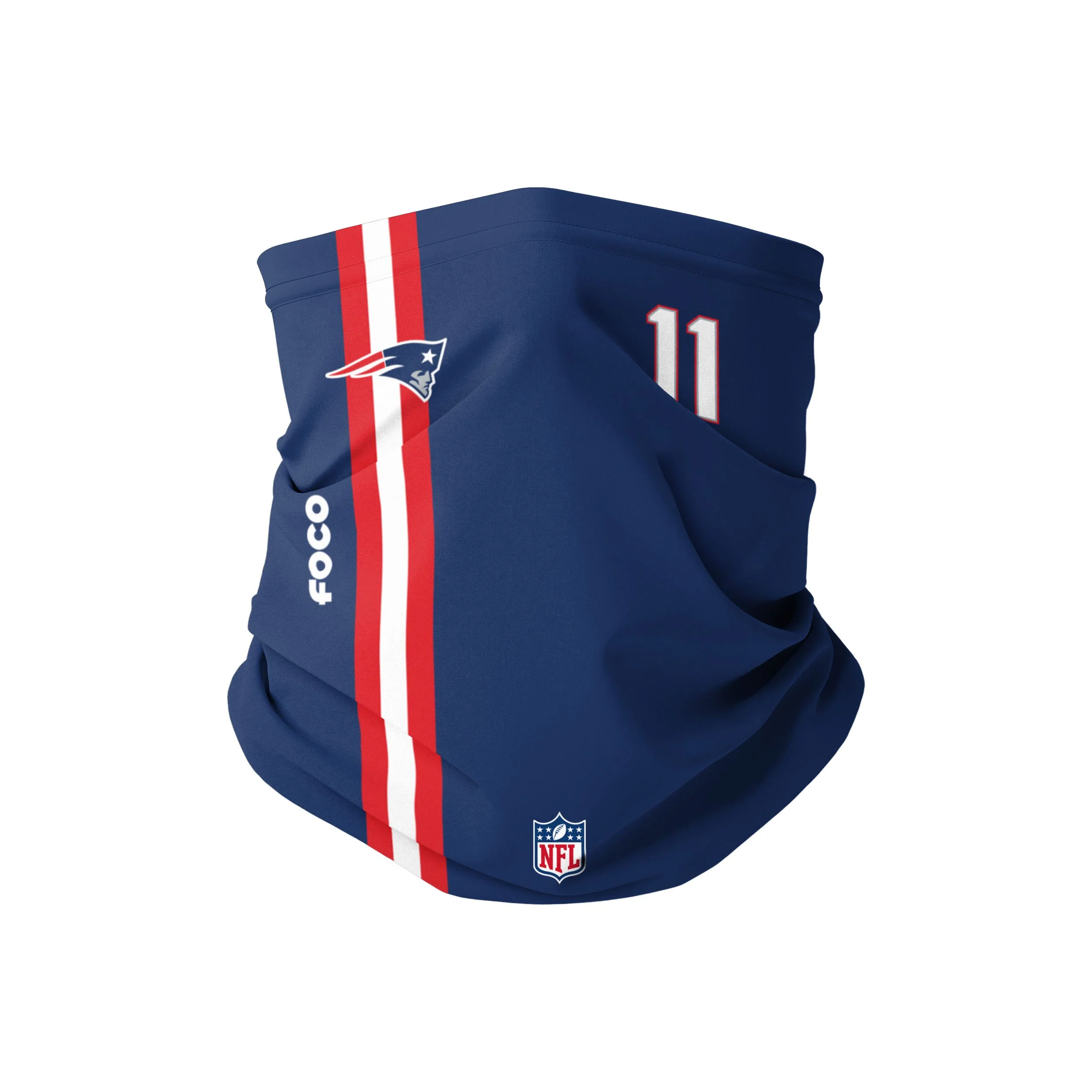 New England Patriots NFL Julian Edelman On-Field Sideline Gaiter Scarf