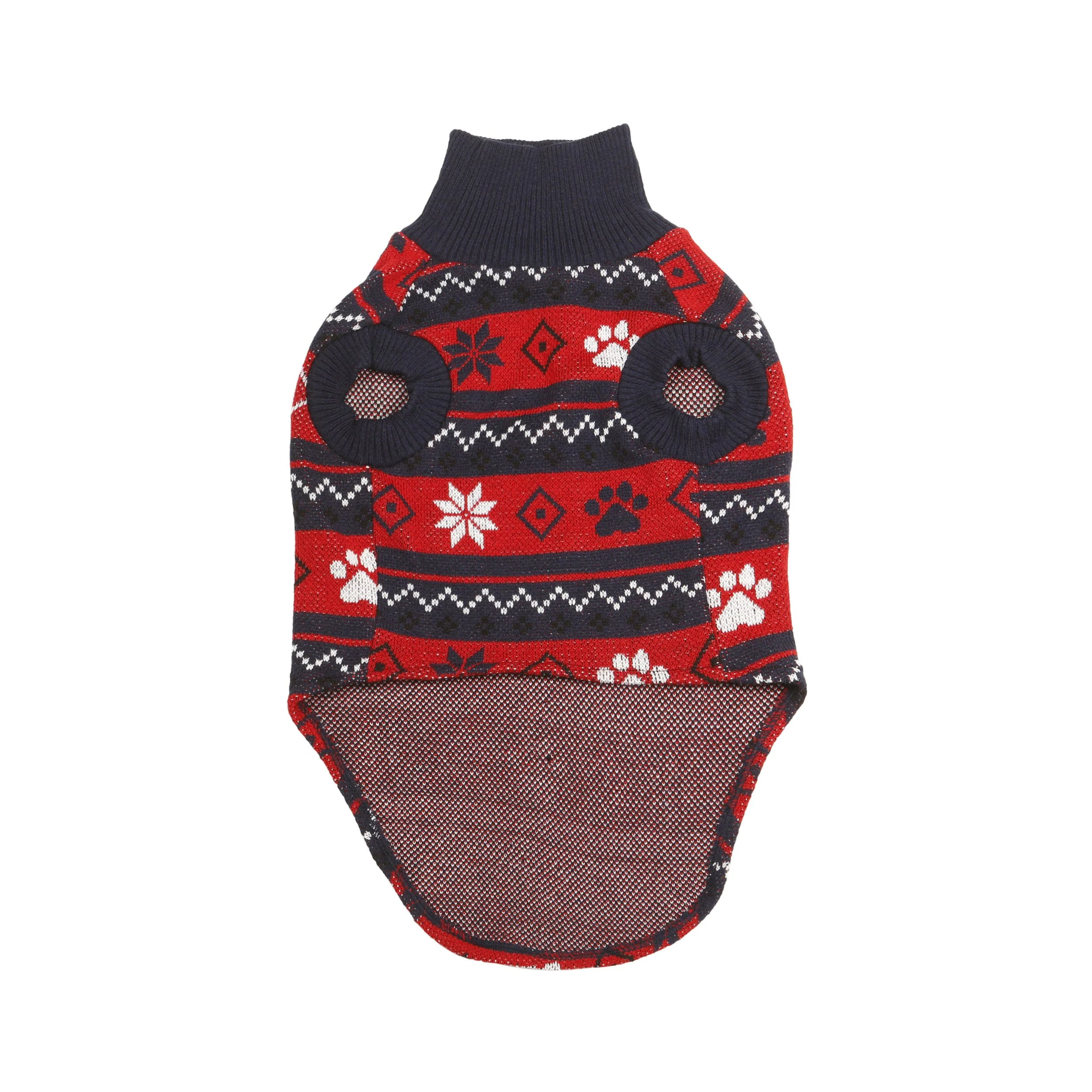 New England Patriots NFL Knitted Holiday Dog Sweater - Image 3