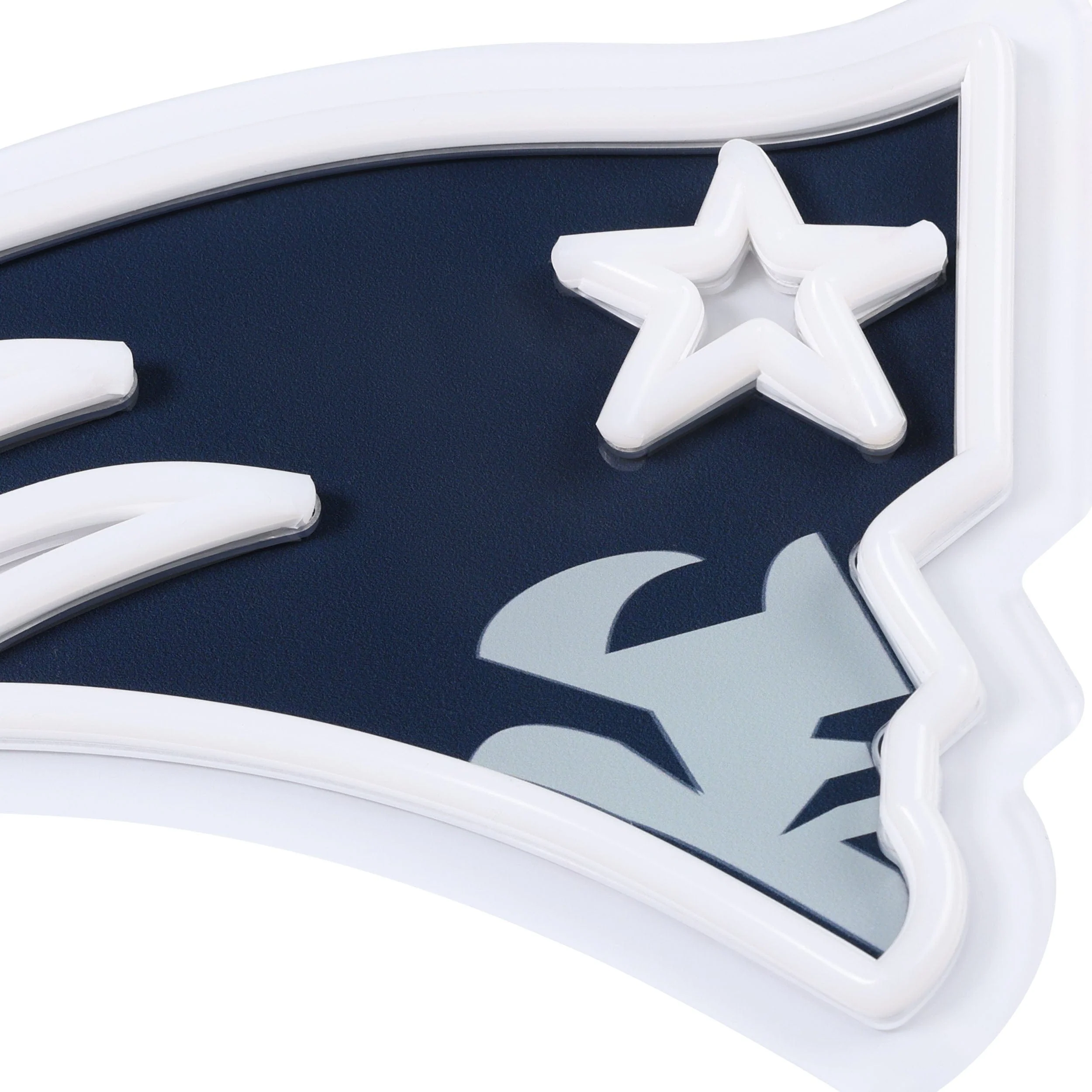 New England Patriots NFL LED Neon Light Up Team Logo Sign - Image 4