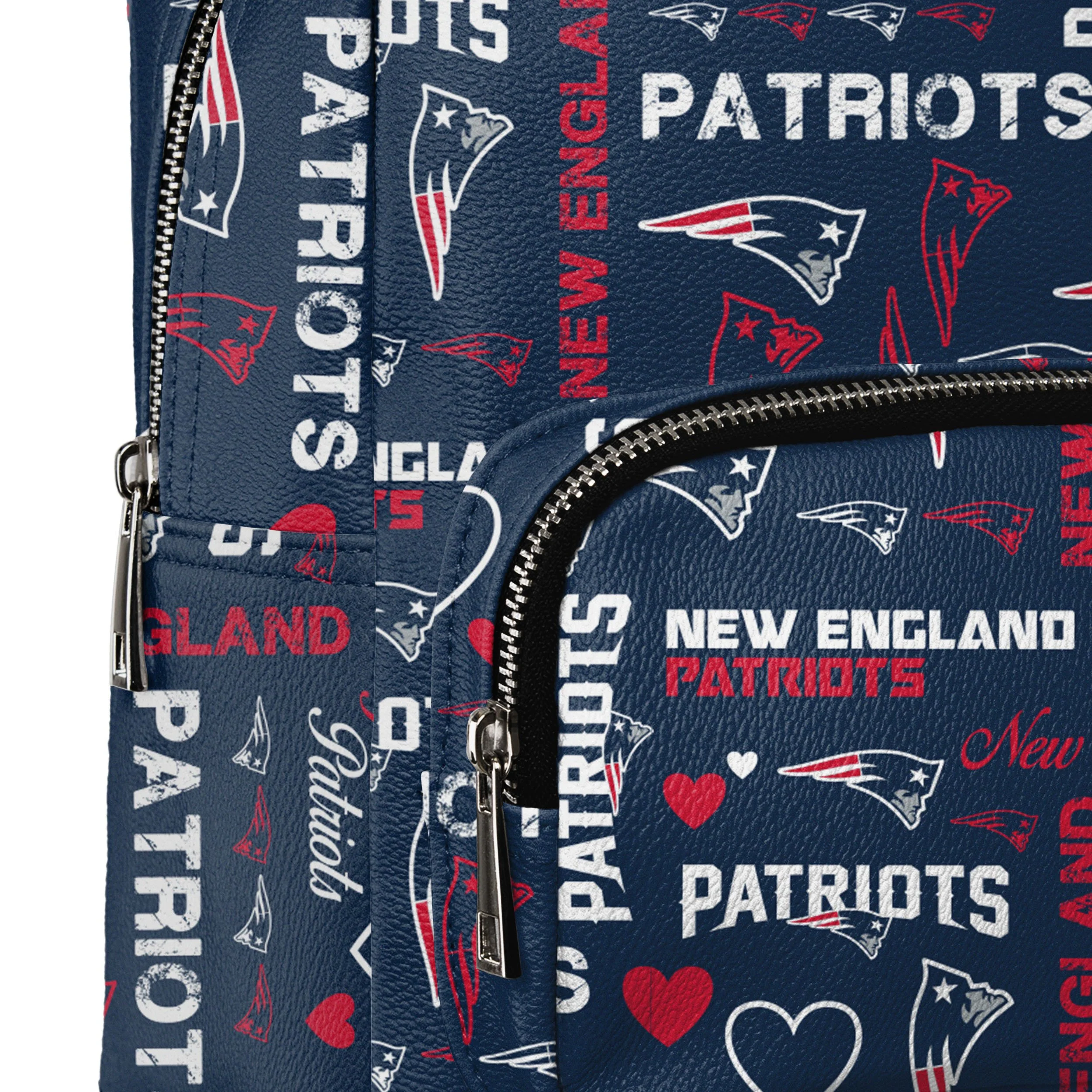 New England Patriots NFL Logo Love Mini Backpack - Image 4