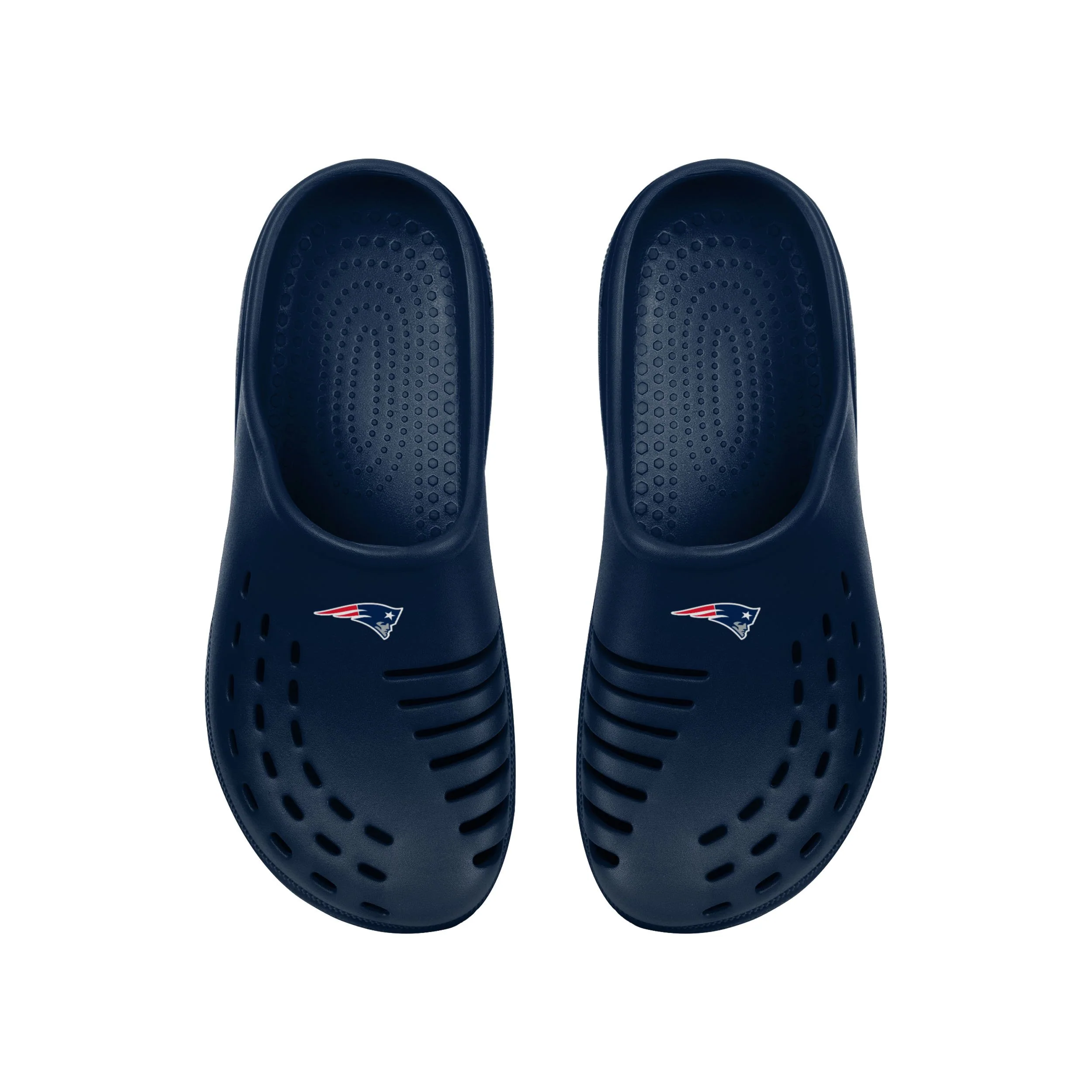 New England Patriots NFL Mens Solid Clog - Image 4