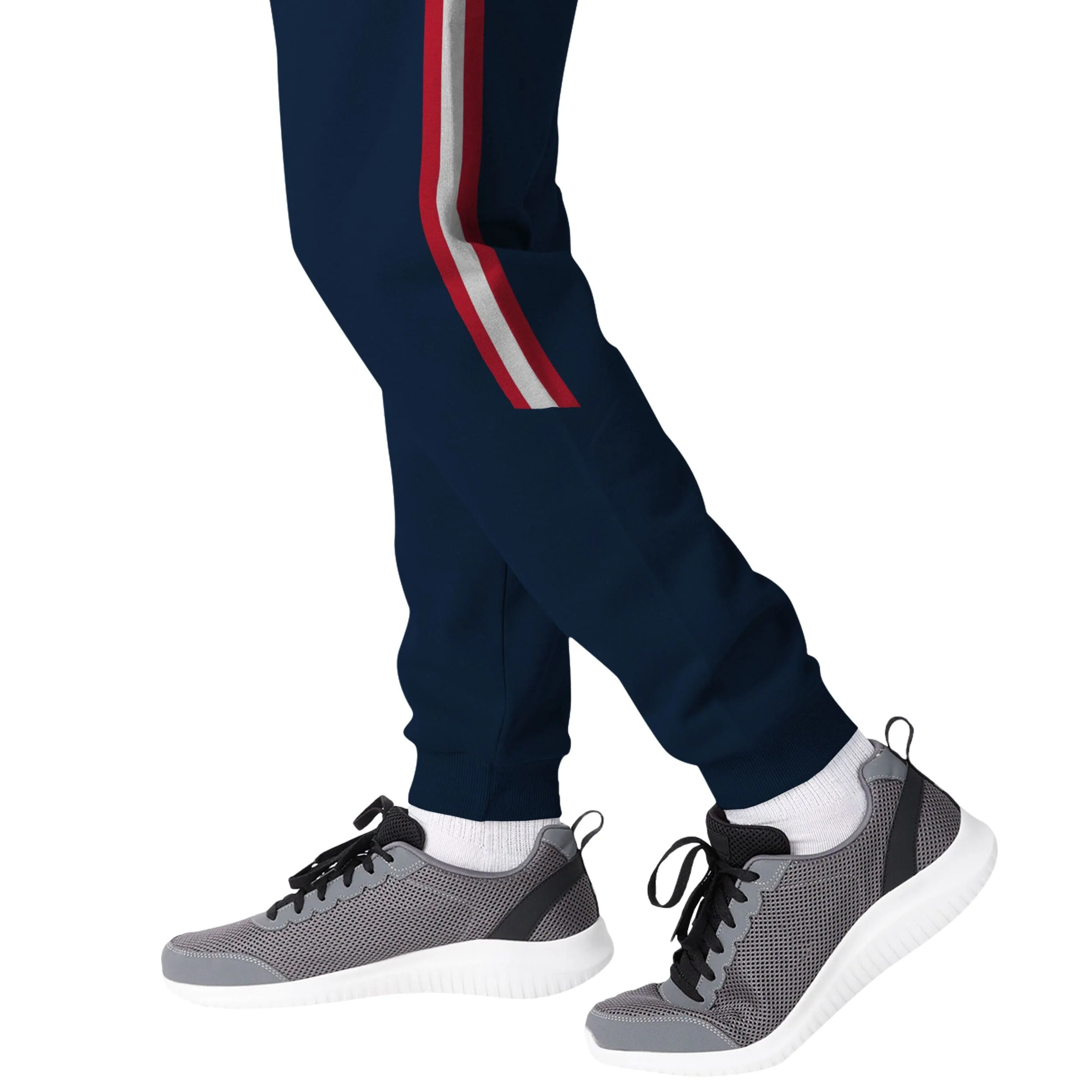 New England Patriots NFL Mens Team Stripe Joggers - Image 5