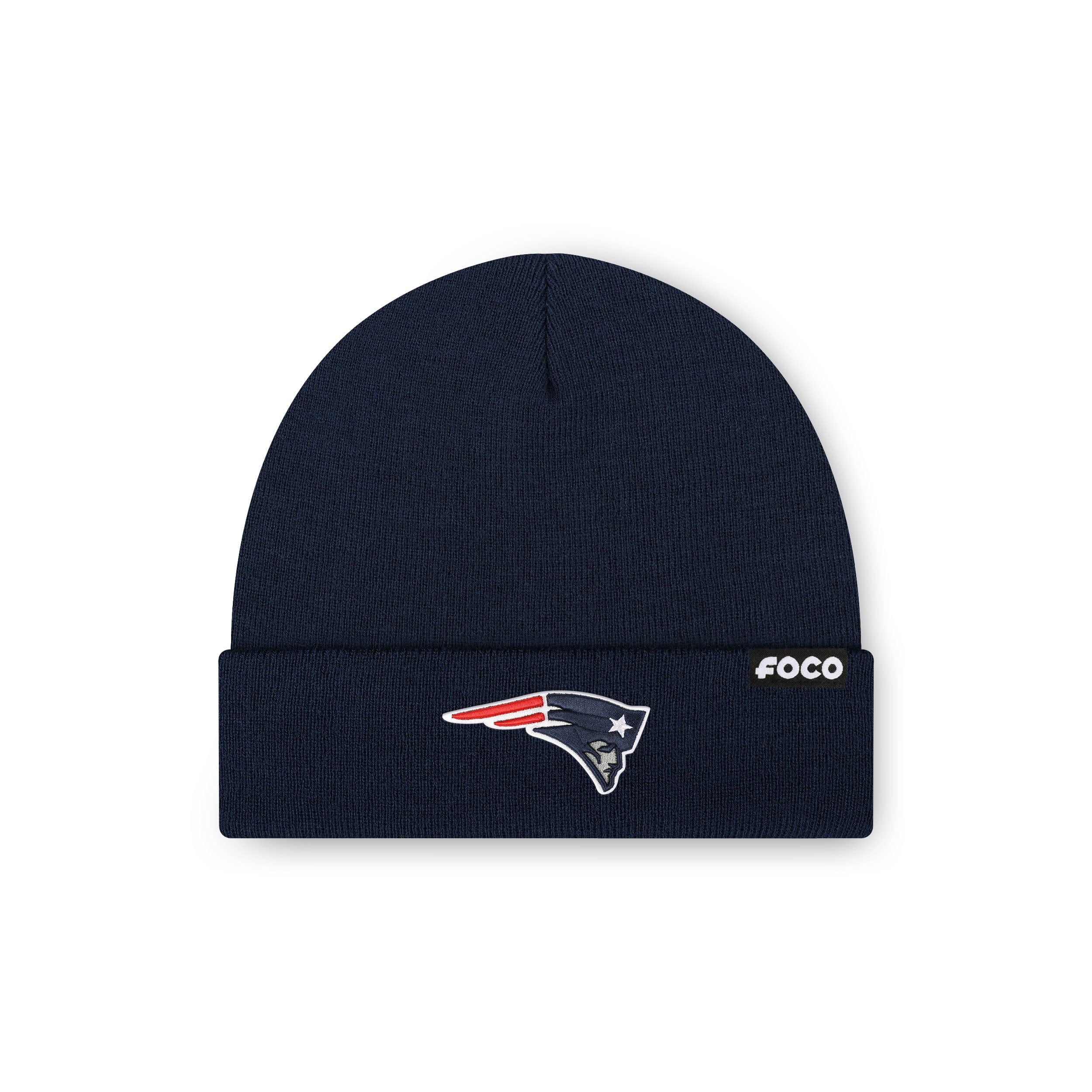 New England Patriots NFL Navy Basic Primary Logo Beanie