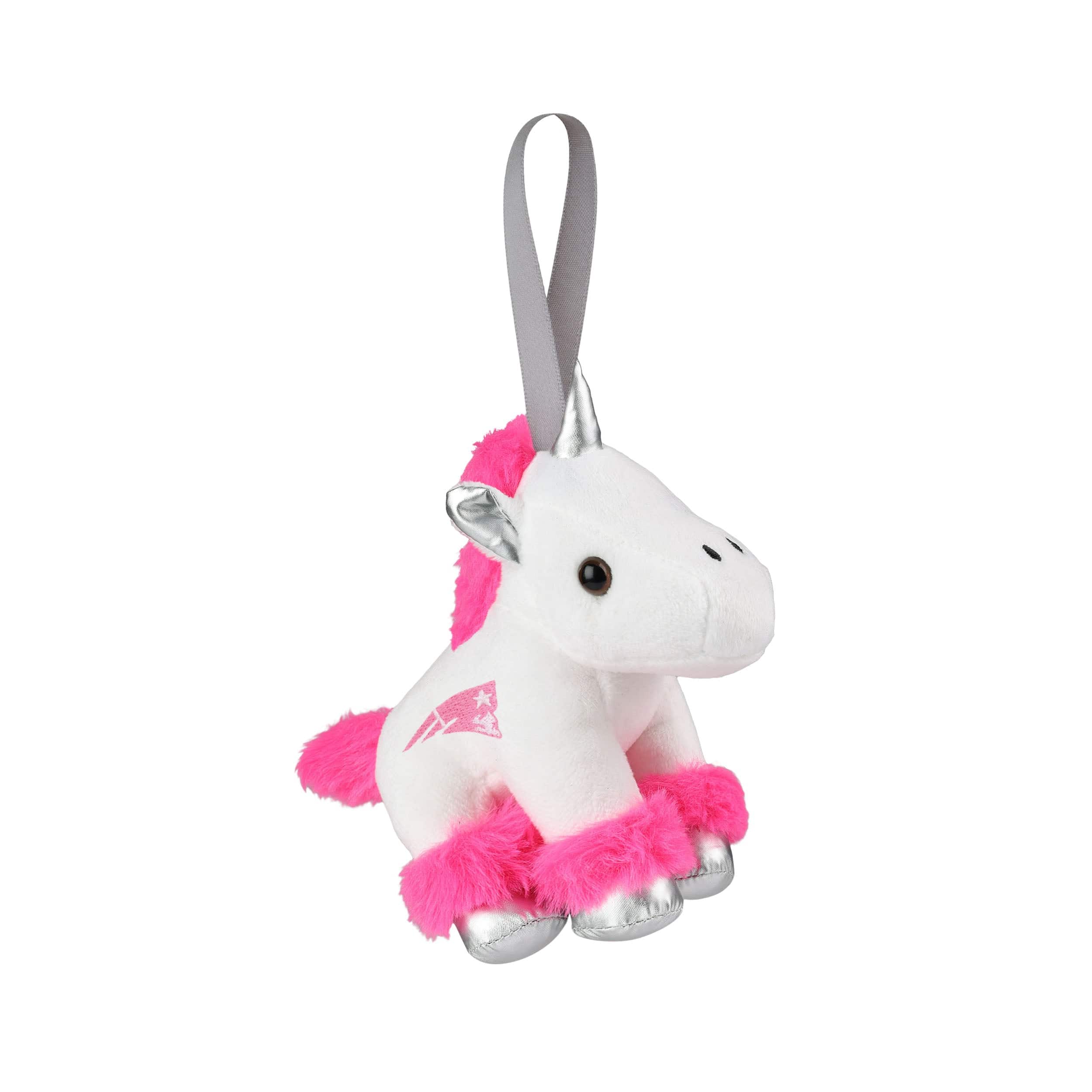 New England Patriots NFL Plush Unicorn Ornament