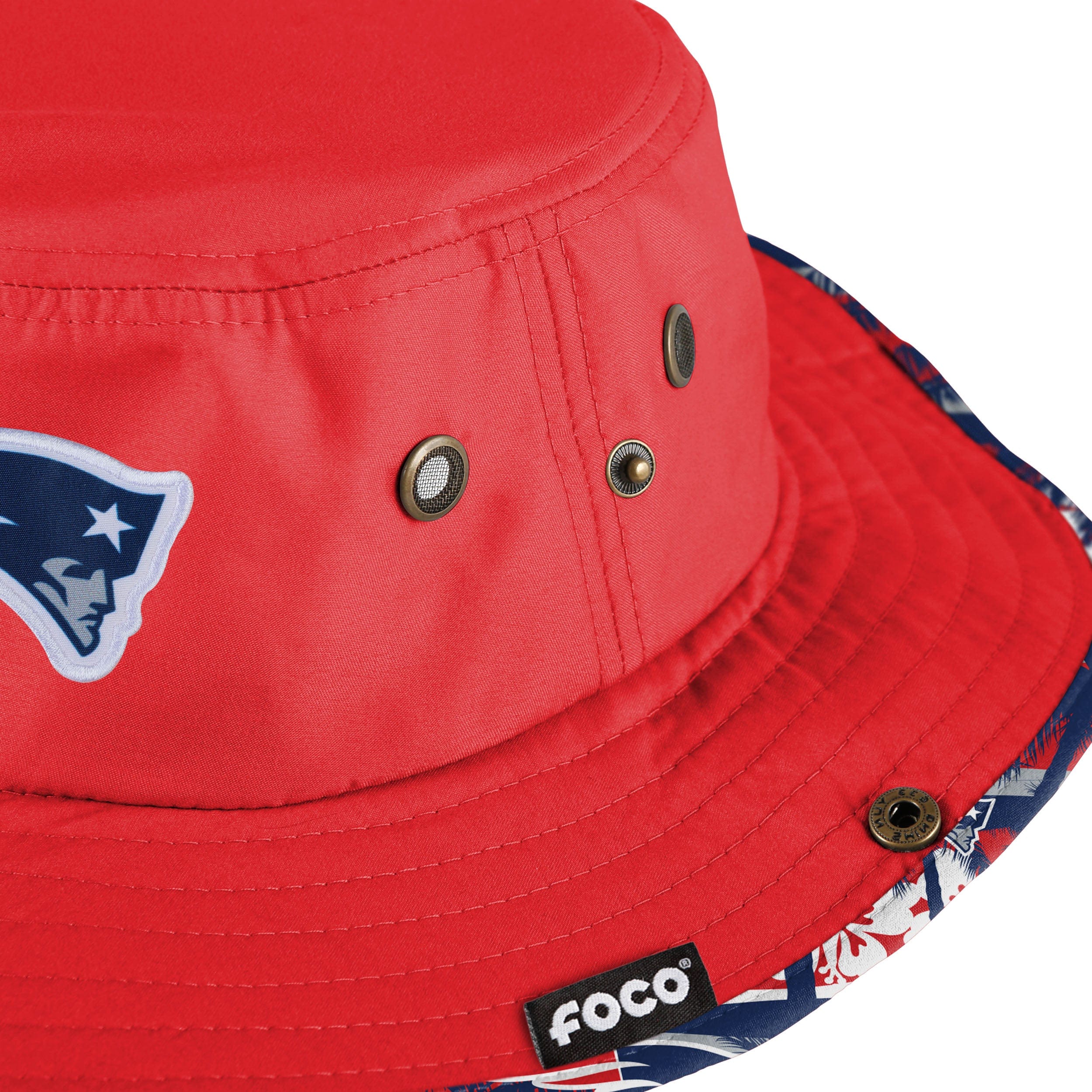 New England Patriots NFL Solid Hybrid Boonie Hat - Image 4