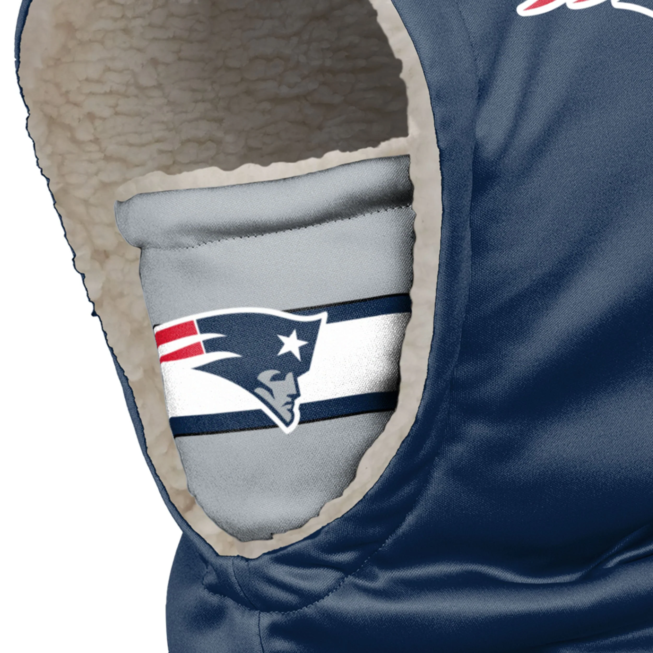 New England Patriots NFL Thematic Hooded Gaiter - Image 3