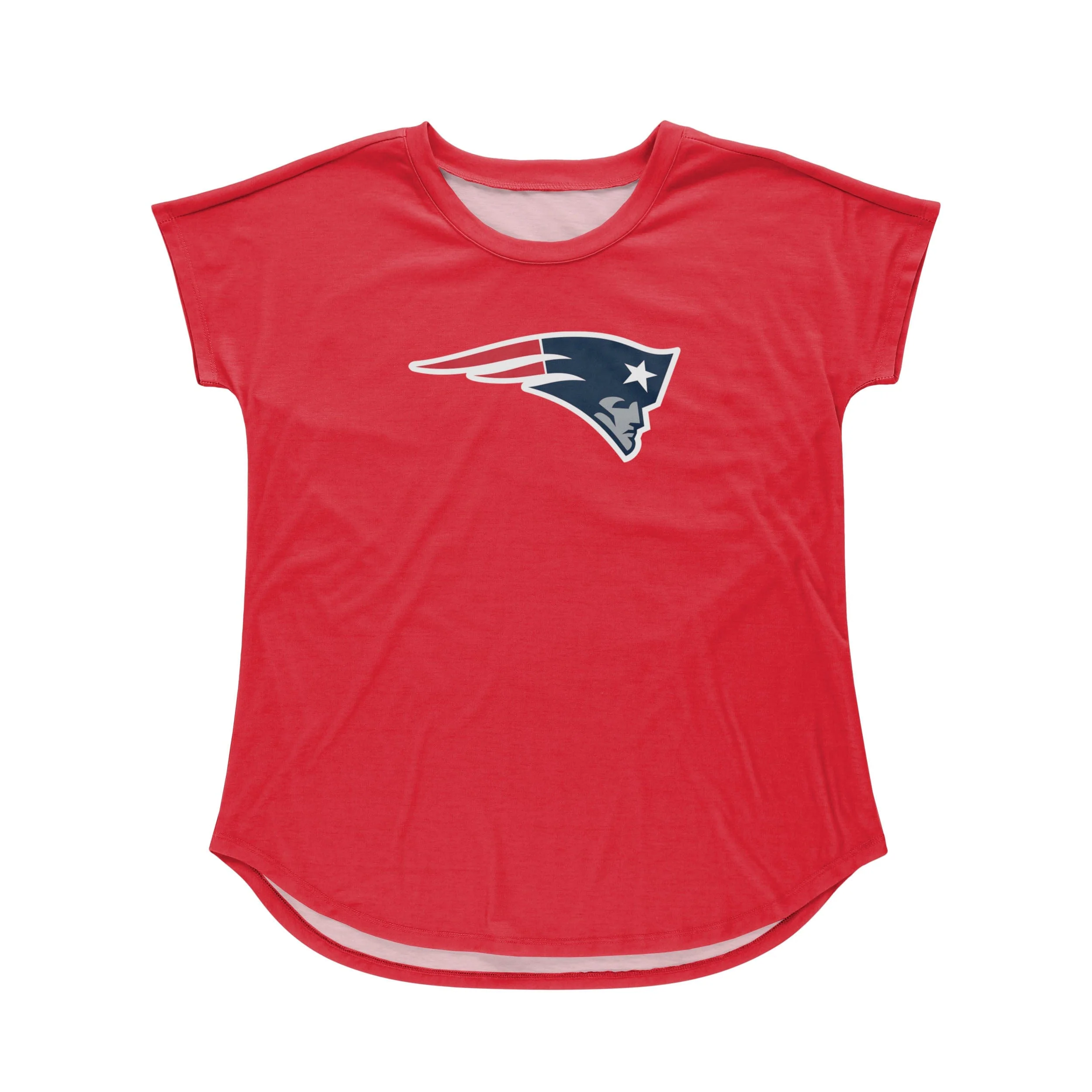 New England Patriots NFL Womens Big Logo Tunic Top - Image 3