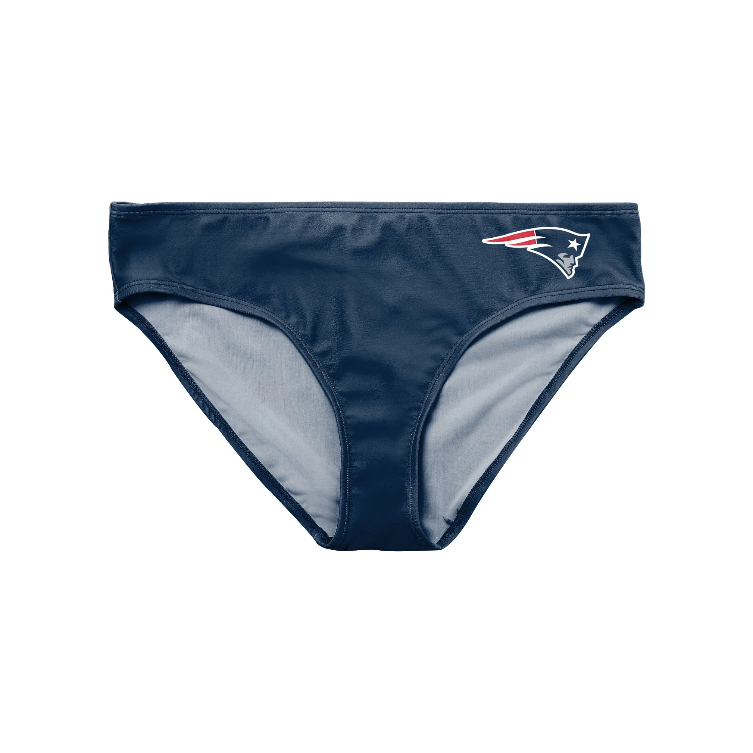 New England Patriots NFL Womens Mini Logo Bikini Bottom - Image 2