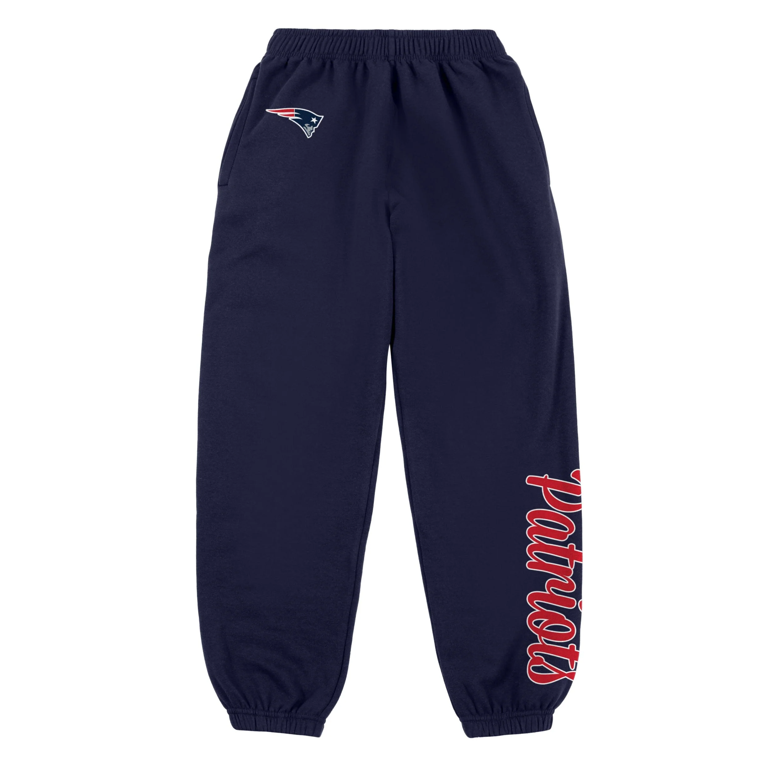 New England Patriots NFL Womens Script Wordmark Team Color Sweatpants - Image 5
