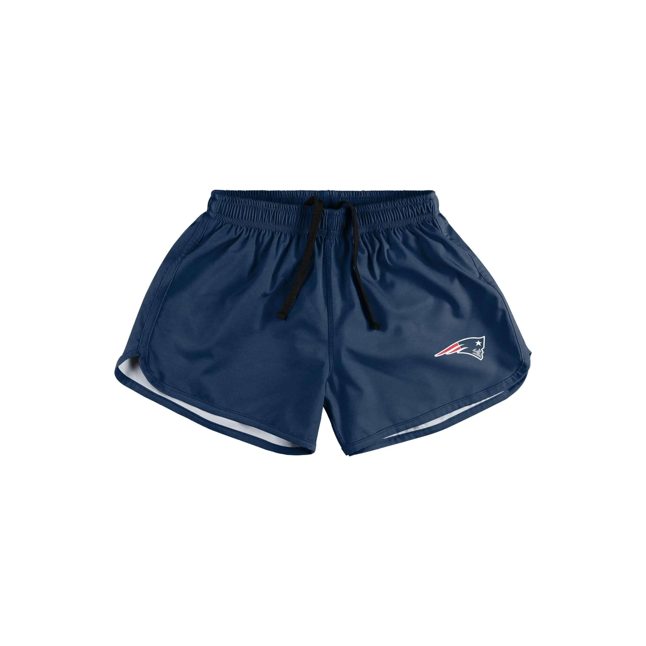 New England Patriots NFL Womens Solid Running Shorts - Image 3