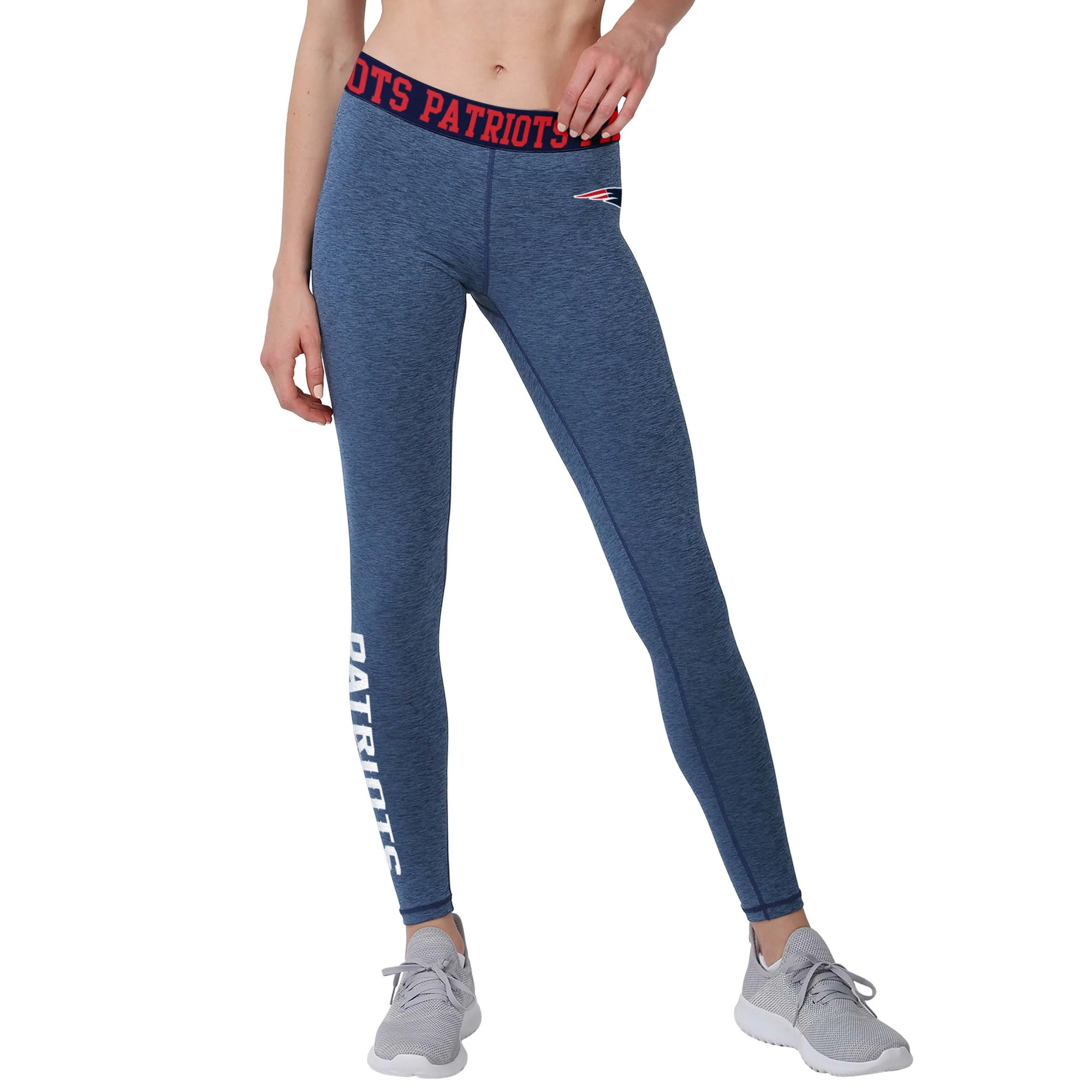 New England Patriots NFL Womens Team Color Static Leggings