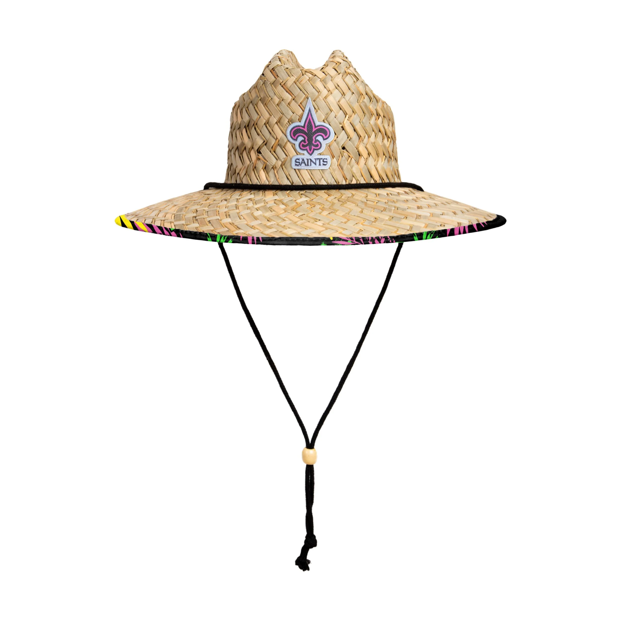 New Orleans Saints NFL Highlights Straw Hat - Image 3